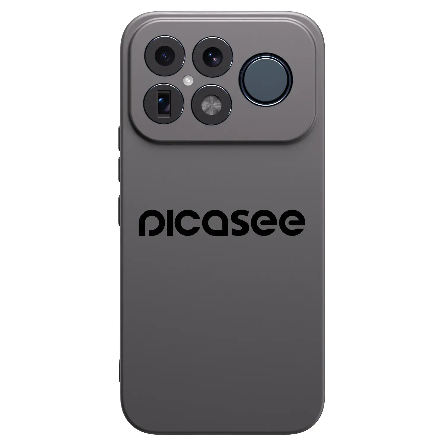Silikonový černý obal pro Xiaomi Poco F8 Ultra - Picasee - new logo - black
