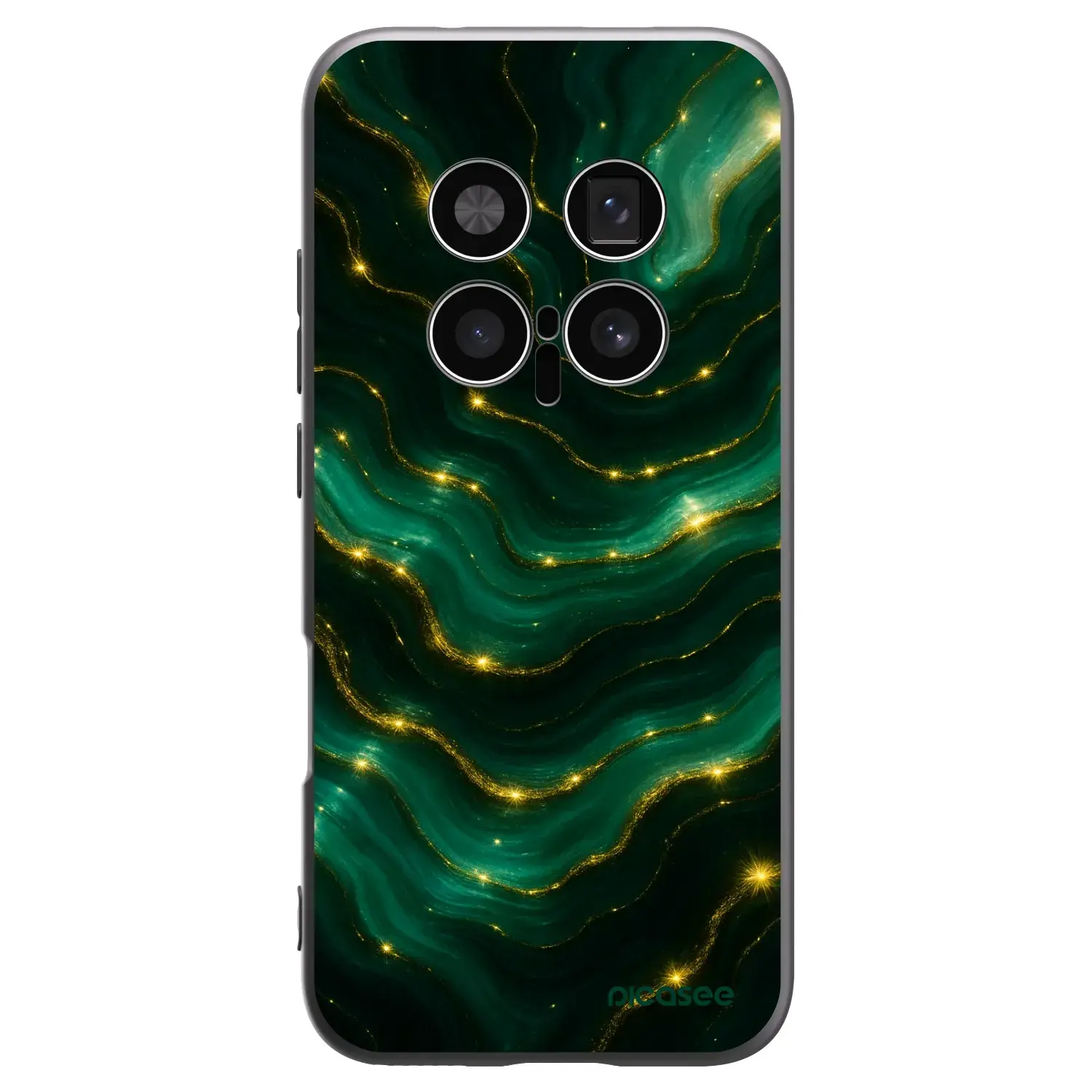 Silikonový černý obal pro Honor Magic8 Pro 5G - Emerald