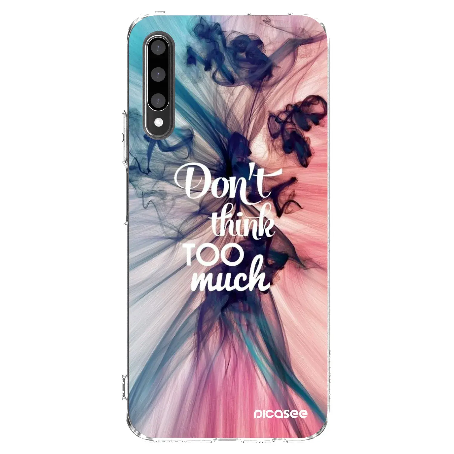 Silikonový průhledný obal pro Honor 9X Pro - Nemysli tolik