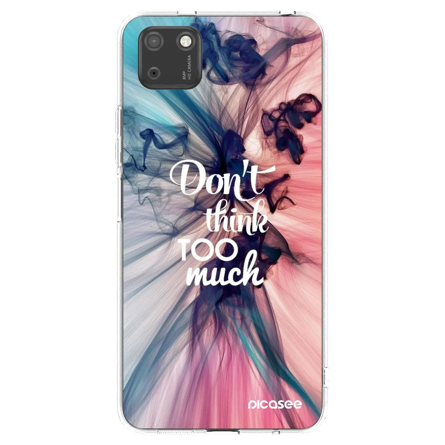 Silikonový průhledný obal pro Huawei Y5P - Nemysli tolik
