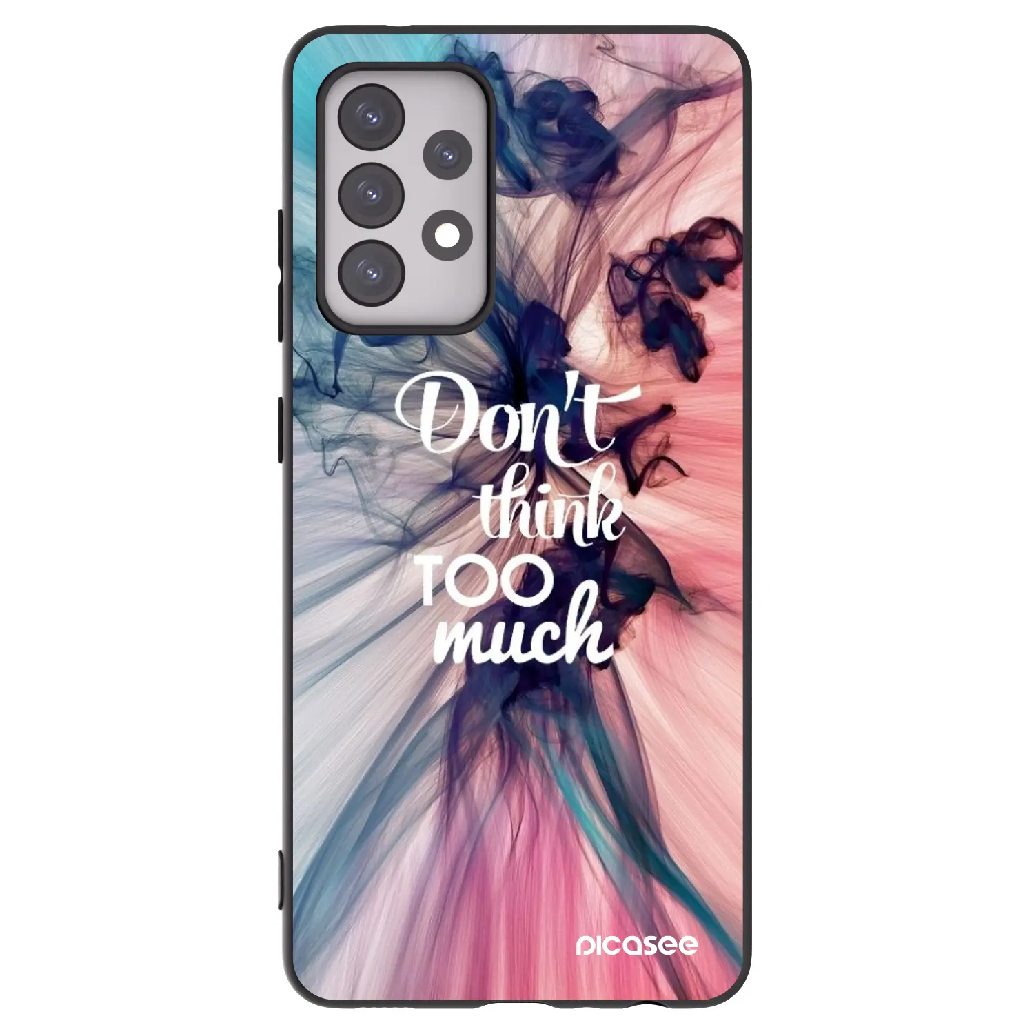 Silikonový černý obal pro Samsung Galaxy A52s 5G A528B - Nemysli tolik