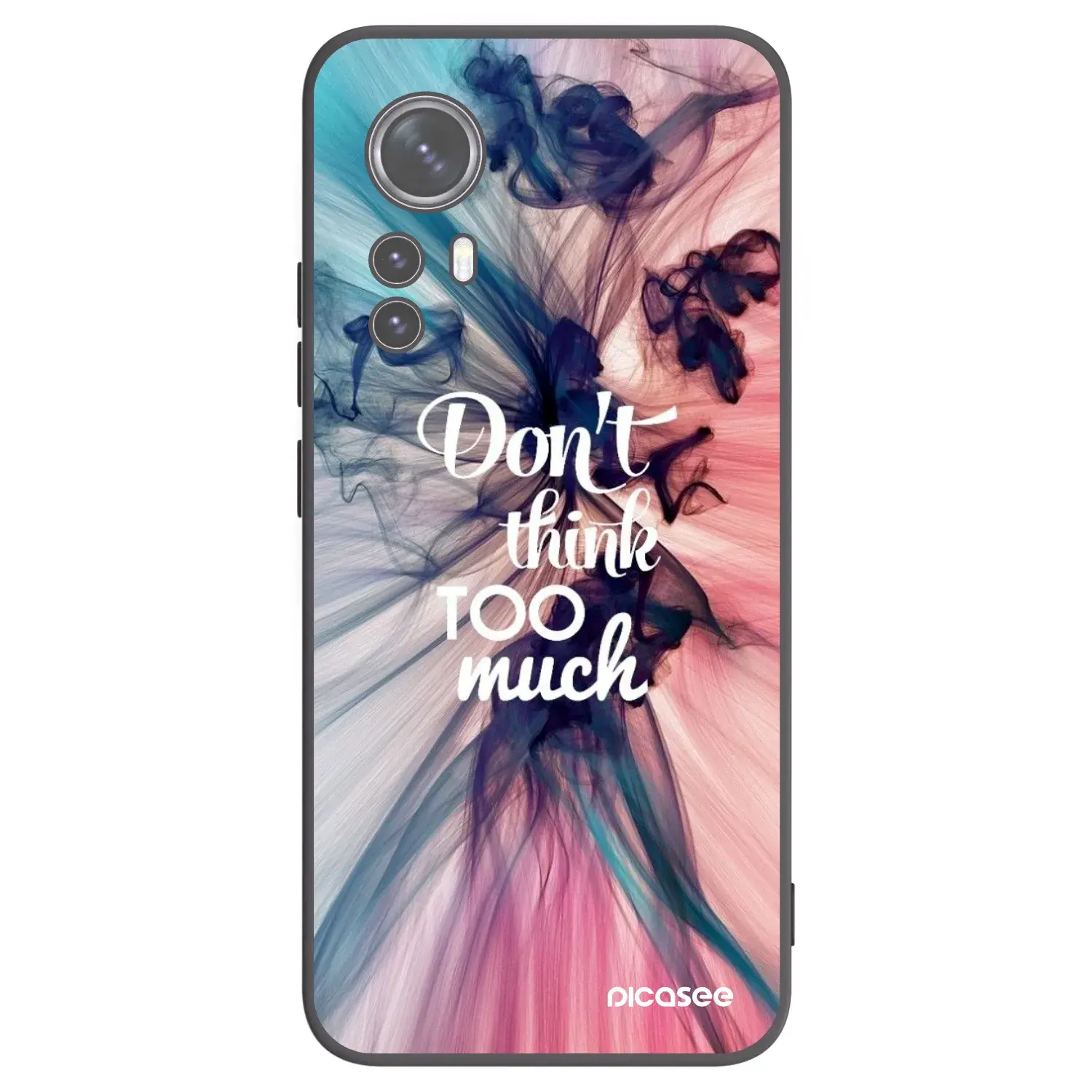 Silikonový černý obal pro Xiaomi 12X - Nemysli tolik