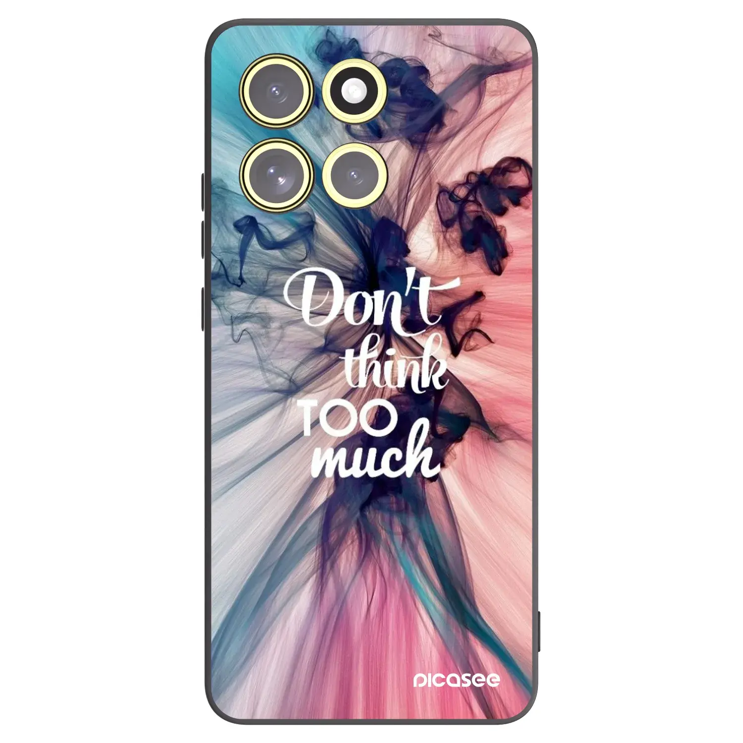 Silikonový černý obal pro Motorola Moto G86 Power 5G - Nemysli tolik