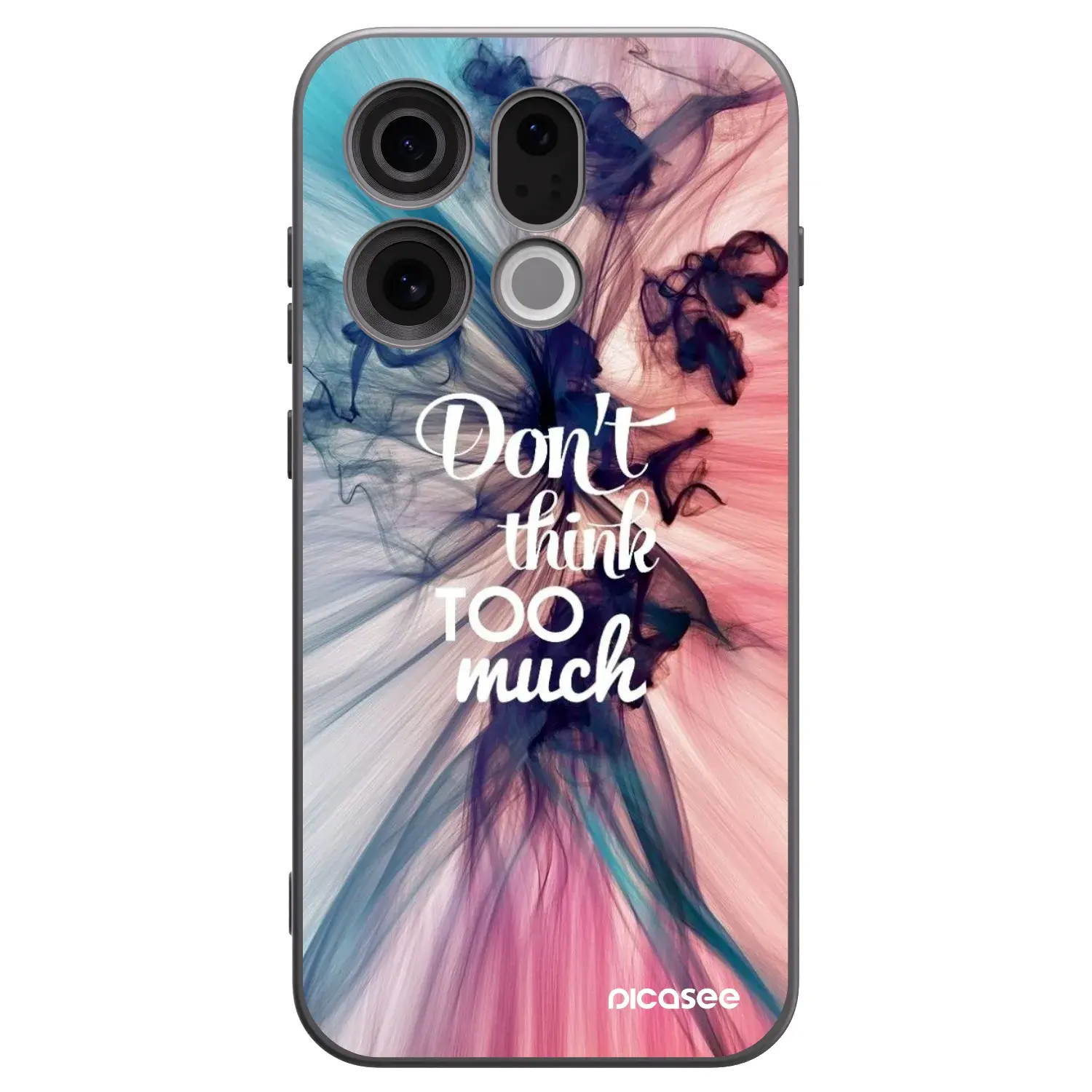 Silikonový černý obal pro OPPO Find X9 - Nemysli tolik