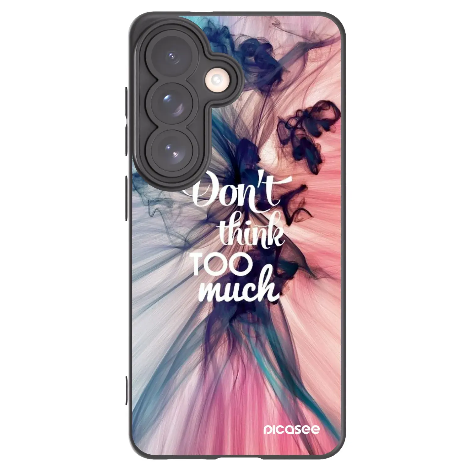 Silikonový černý obal pro Samsung Galaxy S26 - Nemysli tolik