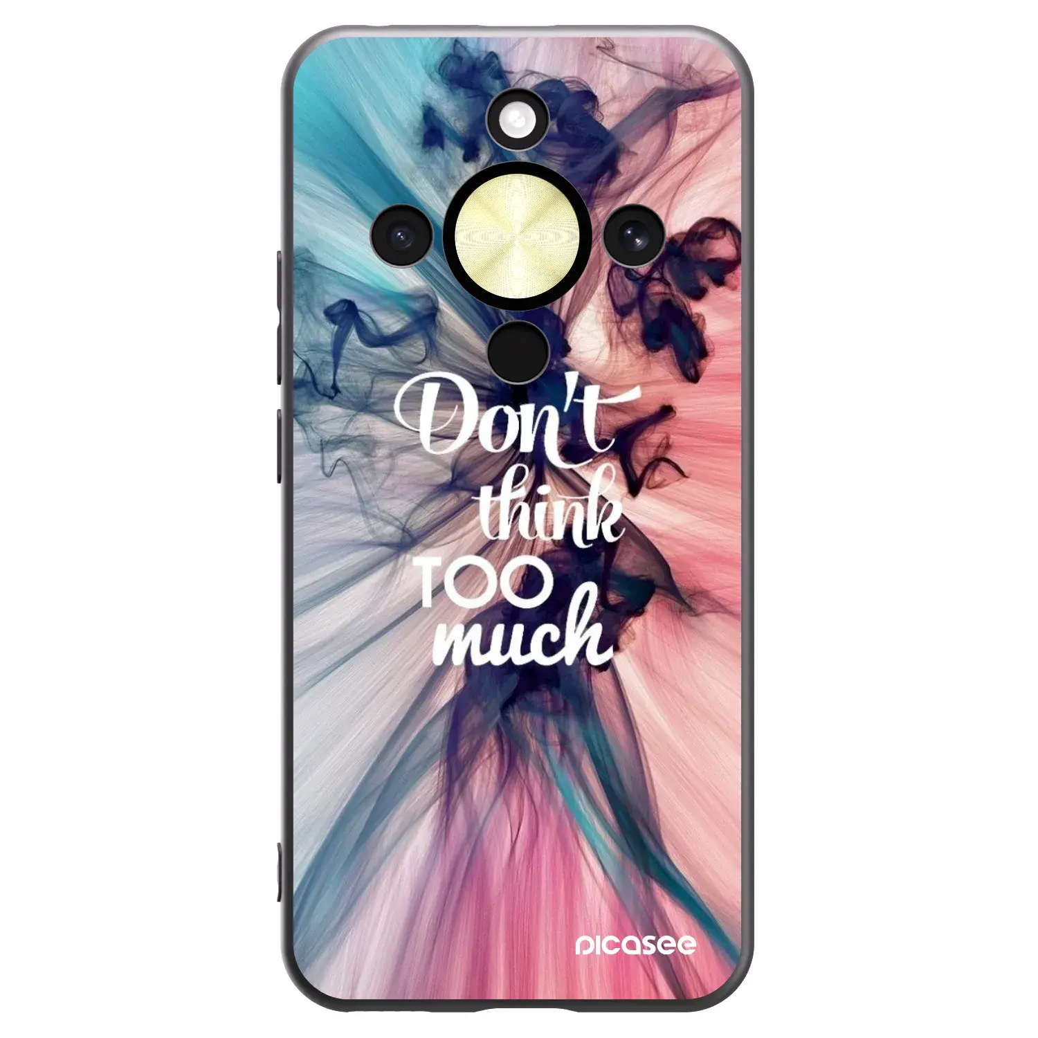 Silikonový černý obal pro Honor Magic8 Lite 5G - Nemysli tolik