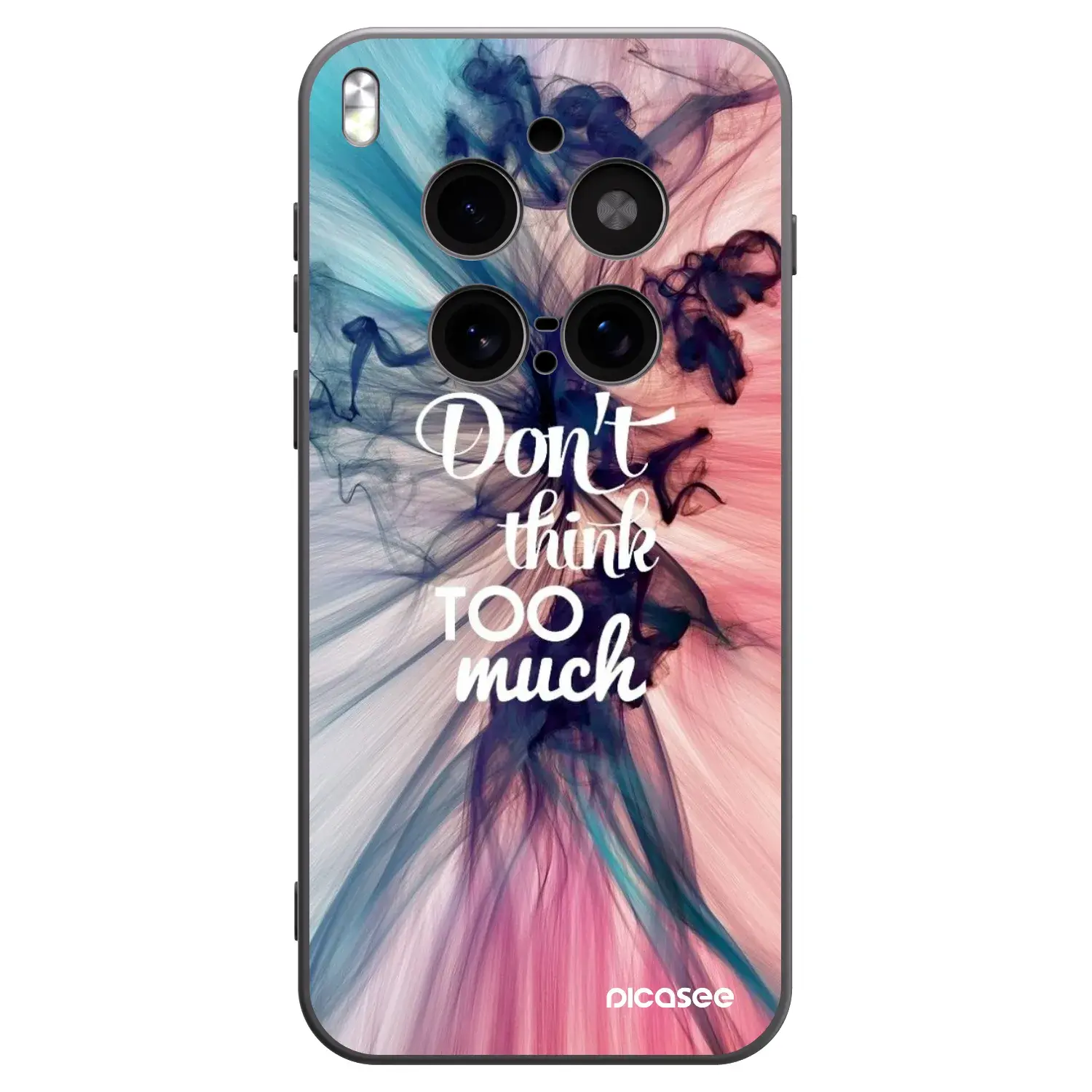 Silikonový černý obal pro Vivo X300 Pro - Nemysli tolik