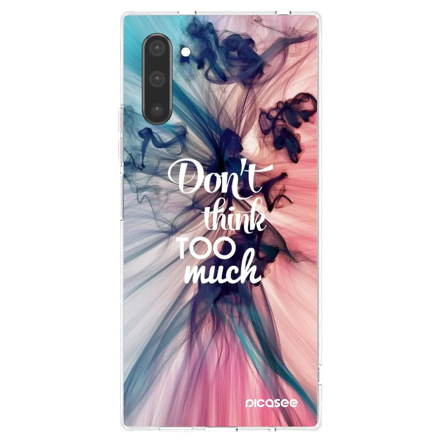 Silikonový průhledný obal pro Samsung Galaxy Note 10 N970F - Nemysli tolik