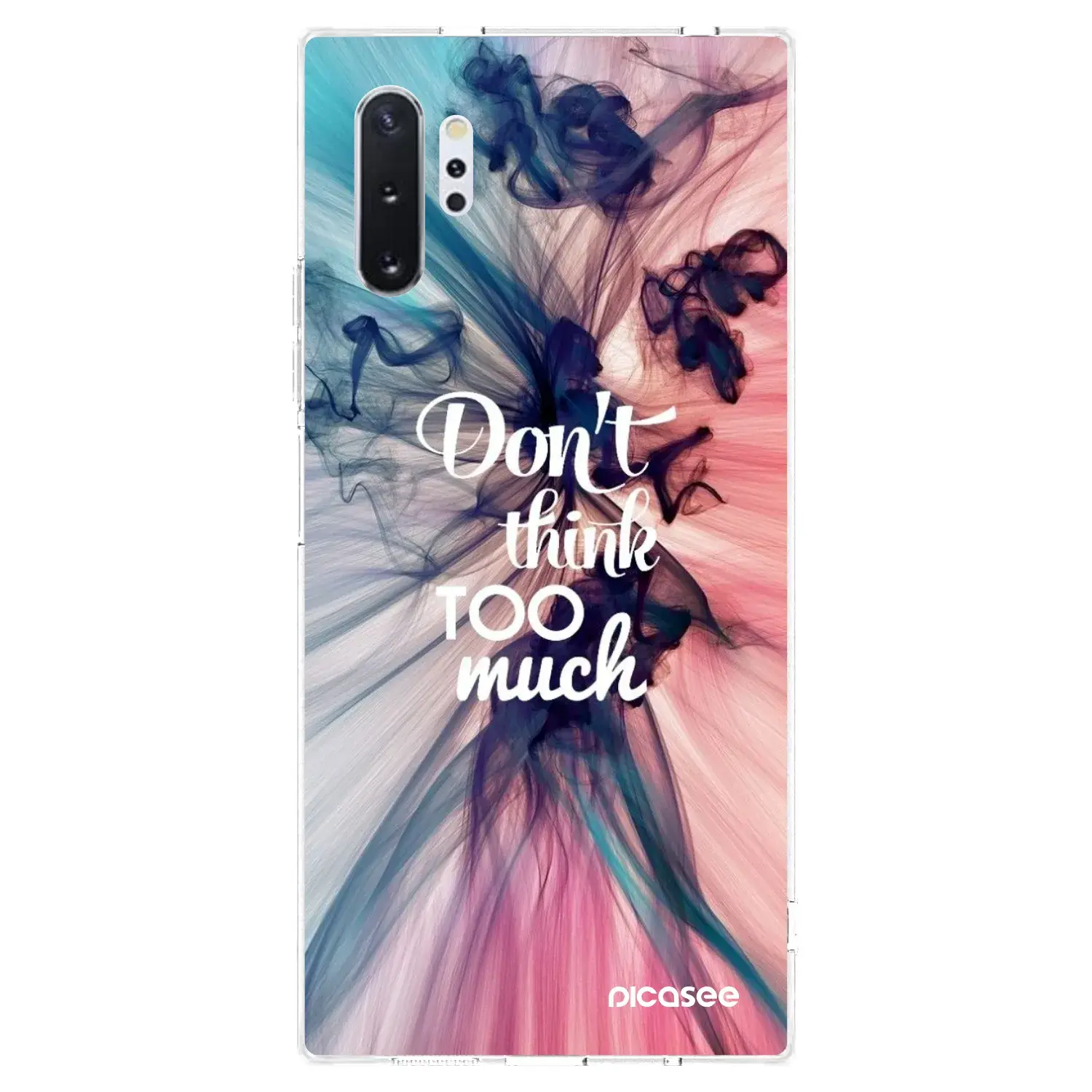 Silikonový průhledný obal pro Samsung Galaxy Note 10+ N975F - Nemysli tolik