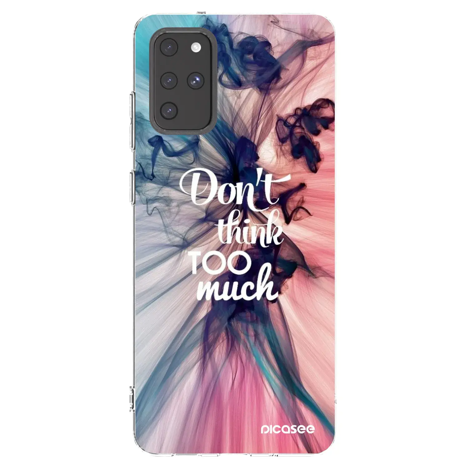 Silikonový průhledný obal pro Samsung Galaxy S20+ G985F - Nemysli tolik
