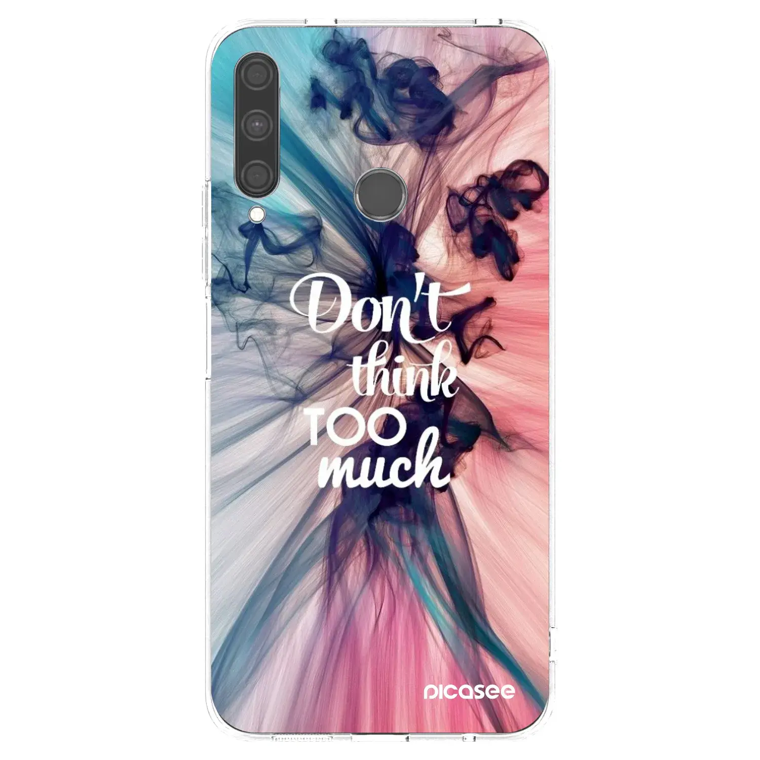 Silikonový průhledný obal pro Huawei P40 Lite E - Nemysli tolik