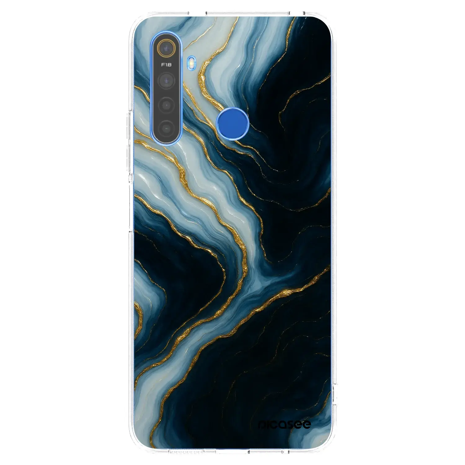 Silikonový průhledný obal pro Realme 5 - Luna