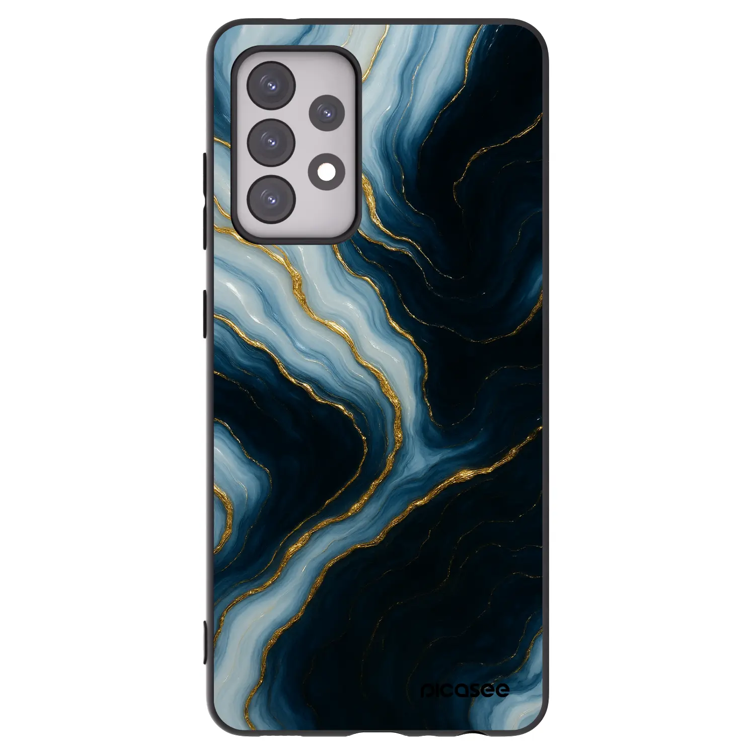 Silikonový černý obal pro Samsung Galaxy A52s 5G A528B - Luna