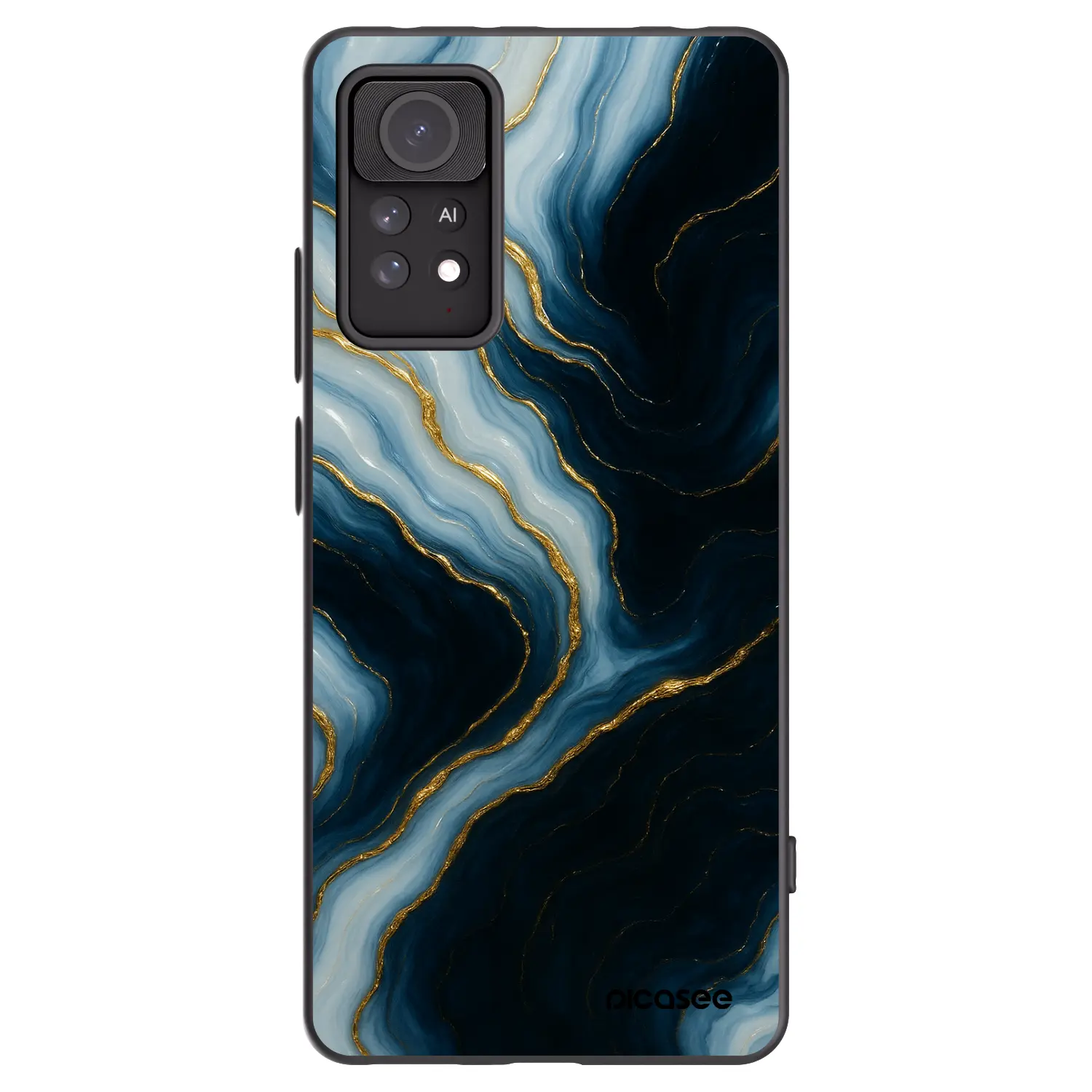 Silikonový černý obal pro Xiaomi Redmi Note 11 Pro 5G - Luna