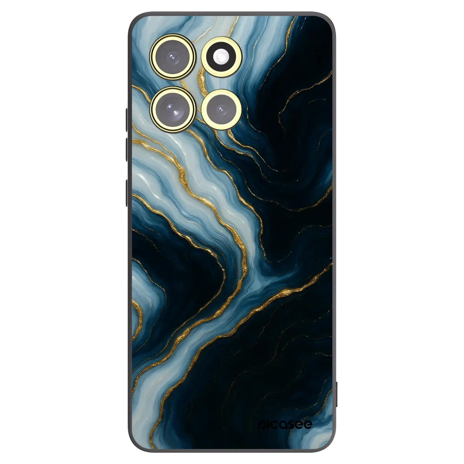 Silikonový černý obal pro Motorola Moto G86 Power 5G - Luna