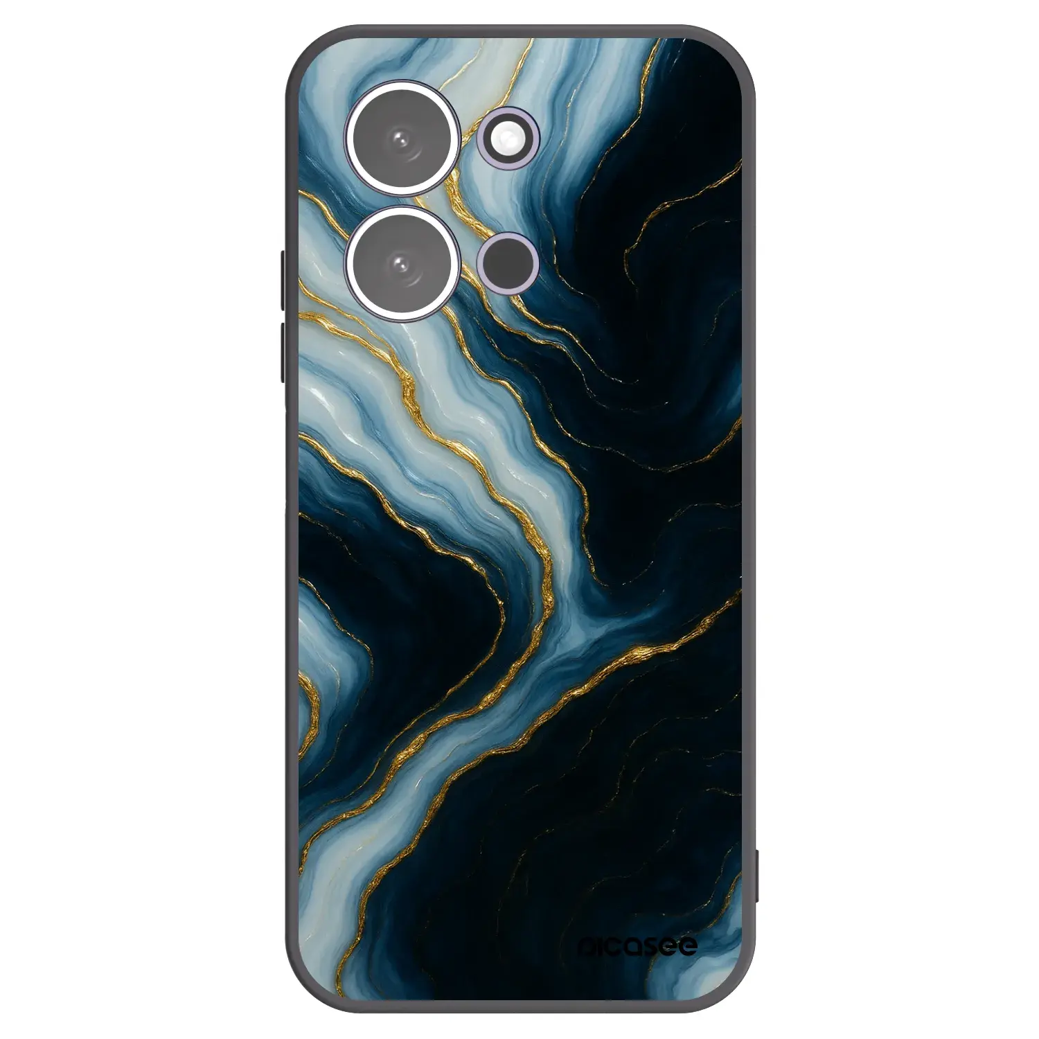 Silikonový černý obal pro Xiaomi Redmi 15C 5G - Luna