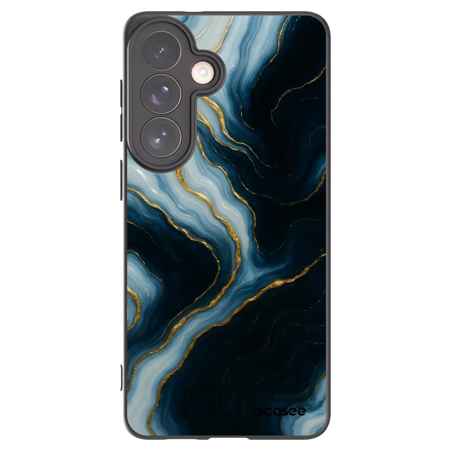 Silikonový černý obal pro Samsung Galaxy S26+ - Luna