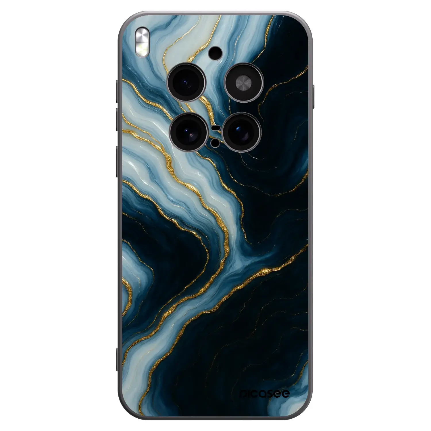 Silikonový černý obal pro Vivo X300 Pro - Luna