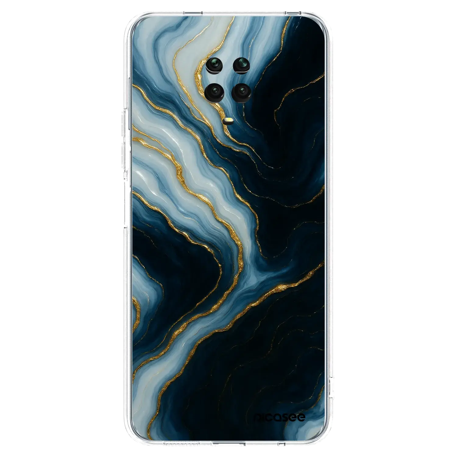 Silikonový průhledný obal pro Xiaomi Redmi Note 9S - Luna