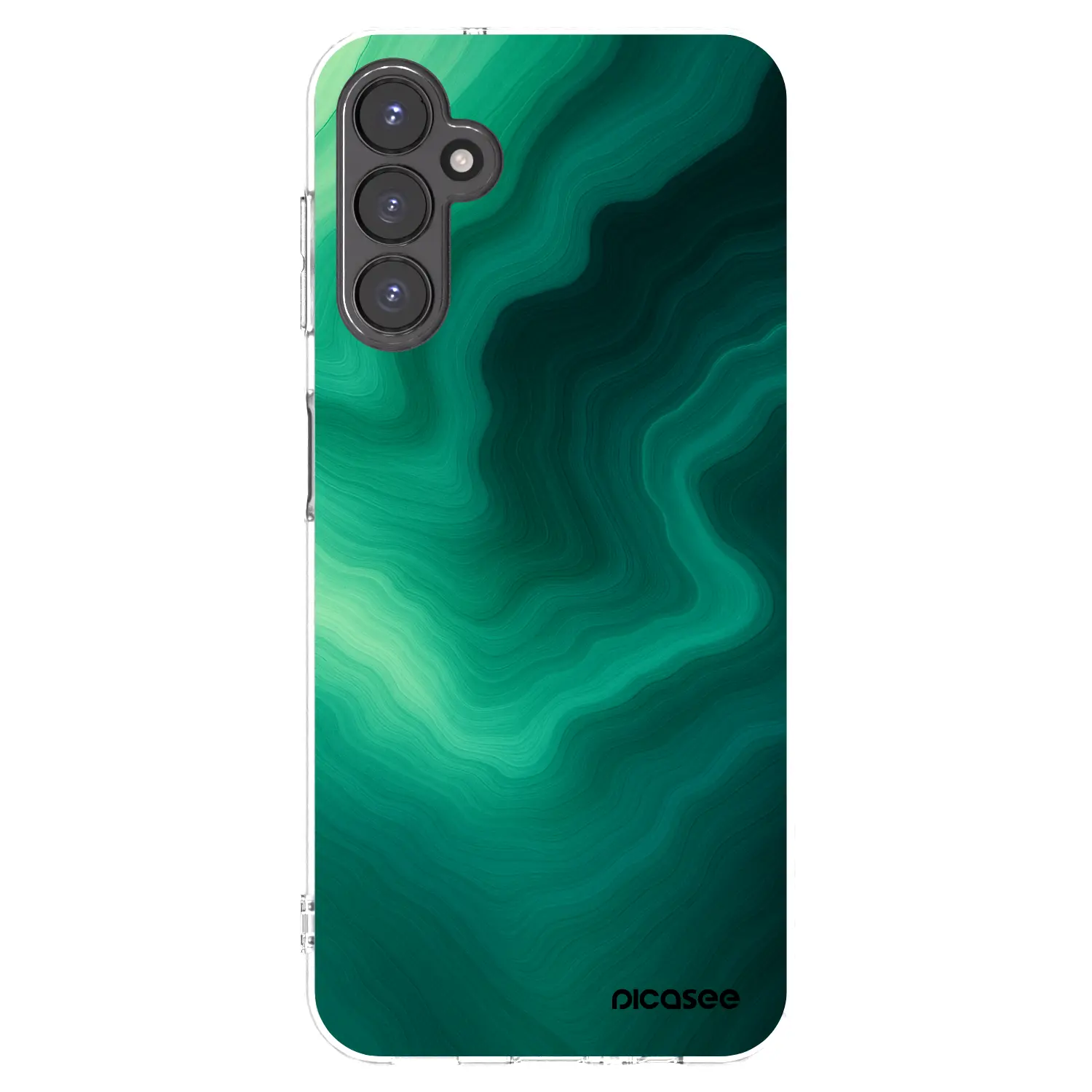Silikonový průhledný obal pro Samsung Galaxy A14 5G A146P - Malachite