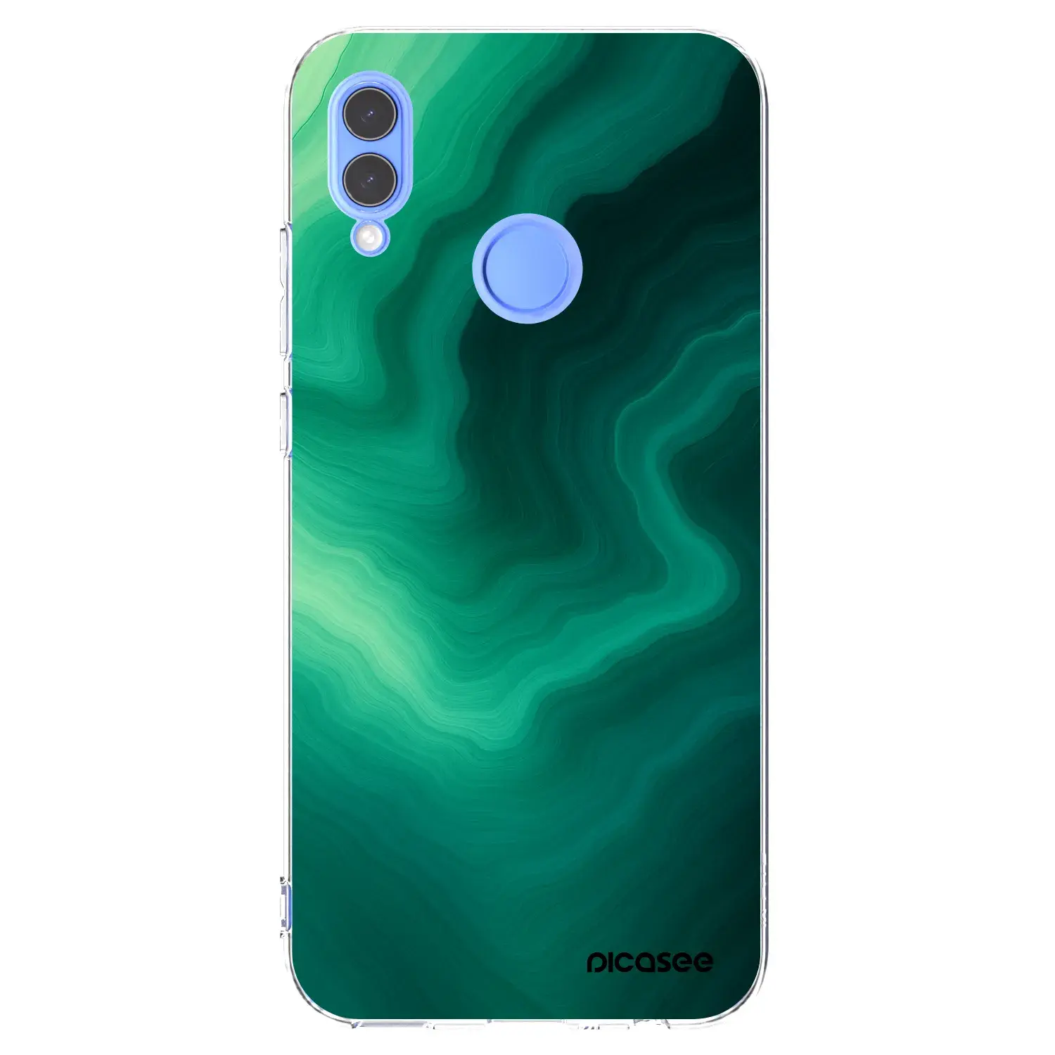Silikonový průhledný obal pro Honor 10 Lite - Malachite