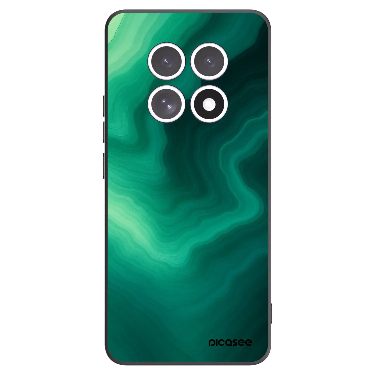 Silikonový černý obal pro Xiaomi Redmi Note 15 4G - Malachite