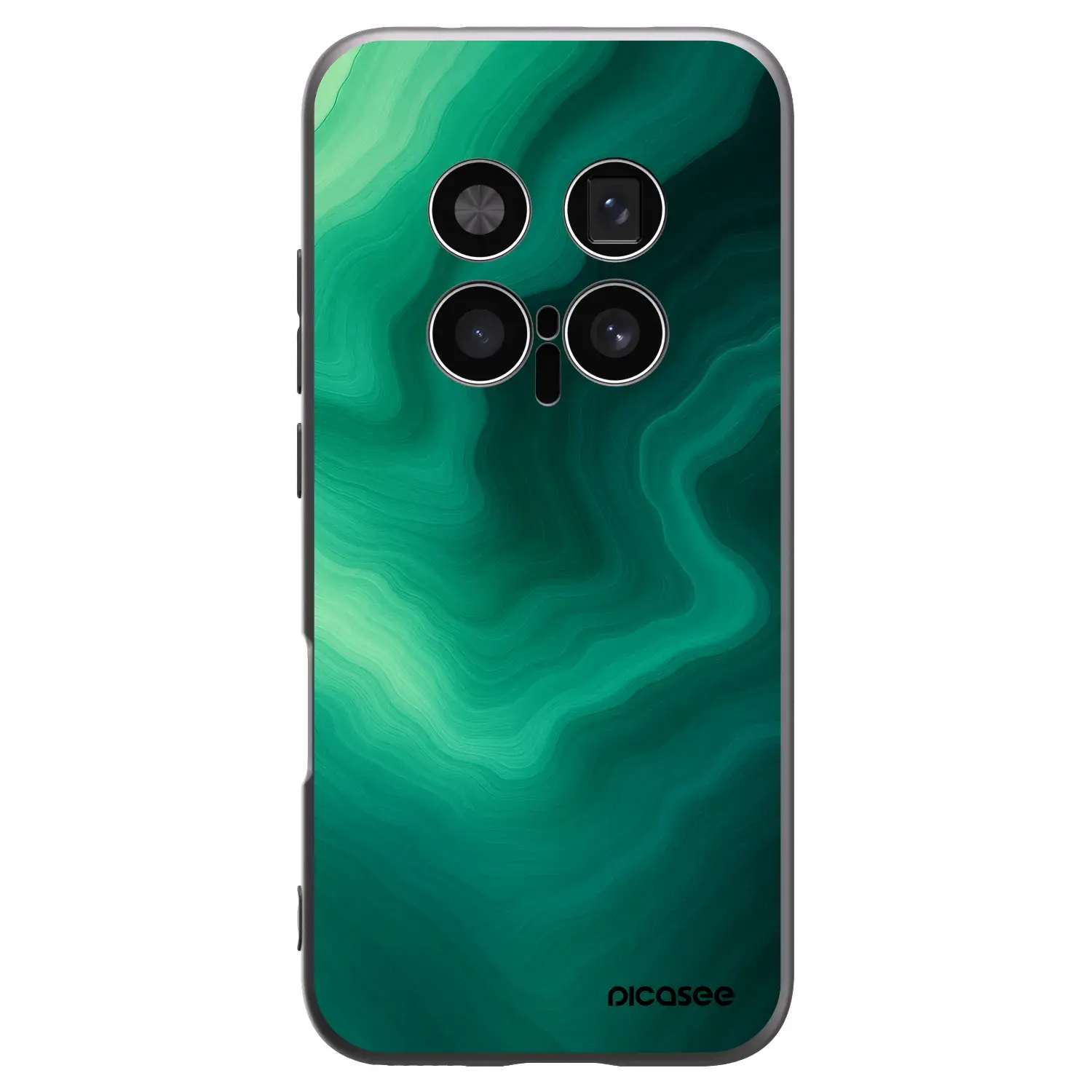 Silikonový černý obal pro Honor Magic8 Pro 5G - Malachite