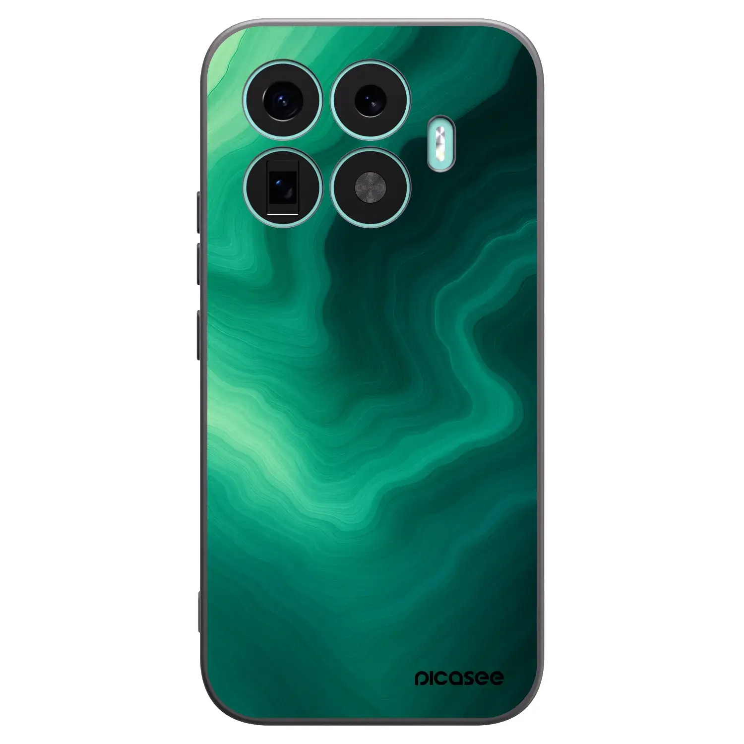 Silikonový černý obal pro Xiaomi 17T - Malachite