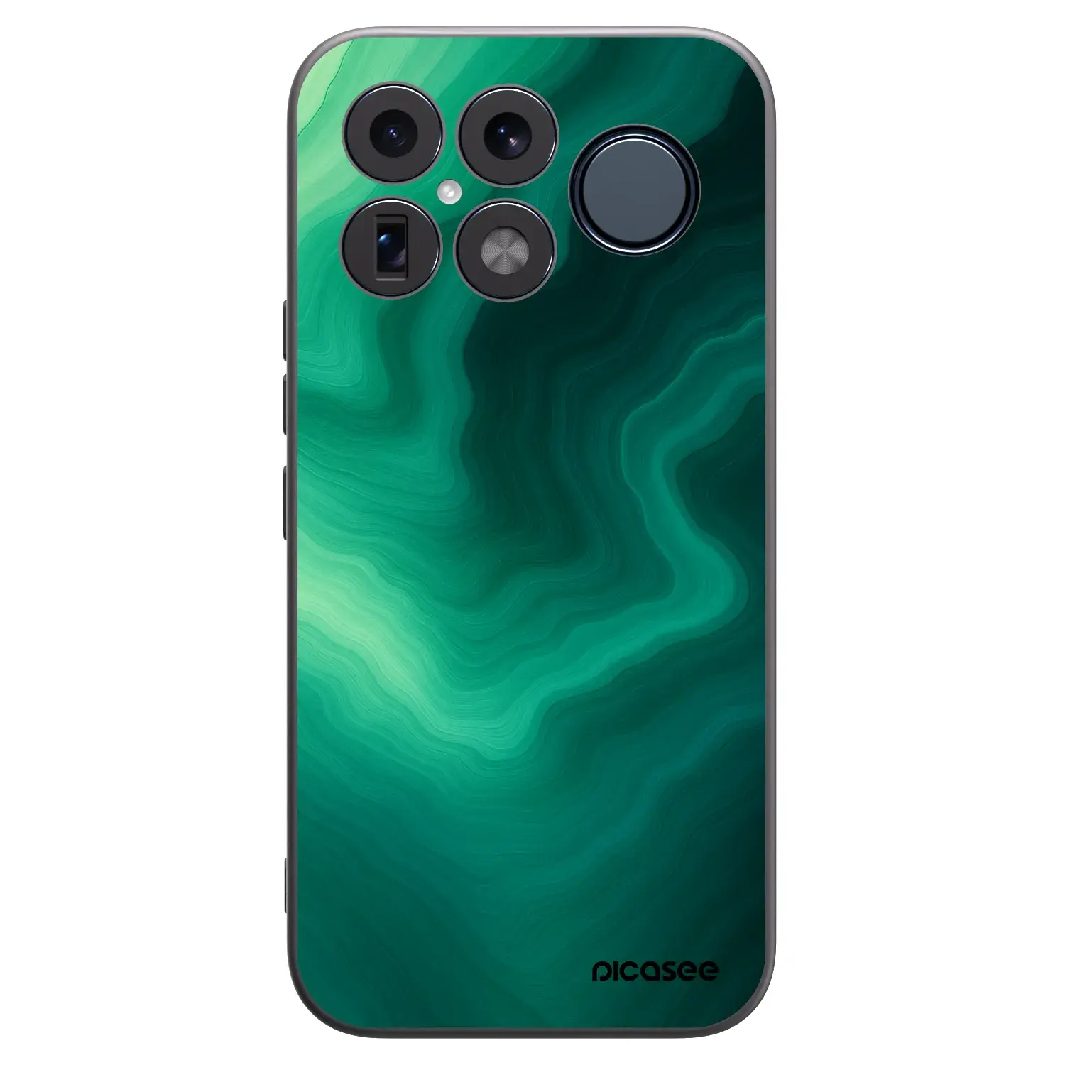 Silikonový černý obal pro Xiaomi Poco F8 Ultra - Malachite