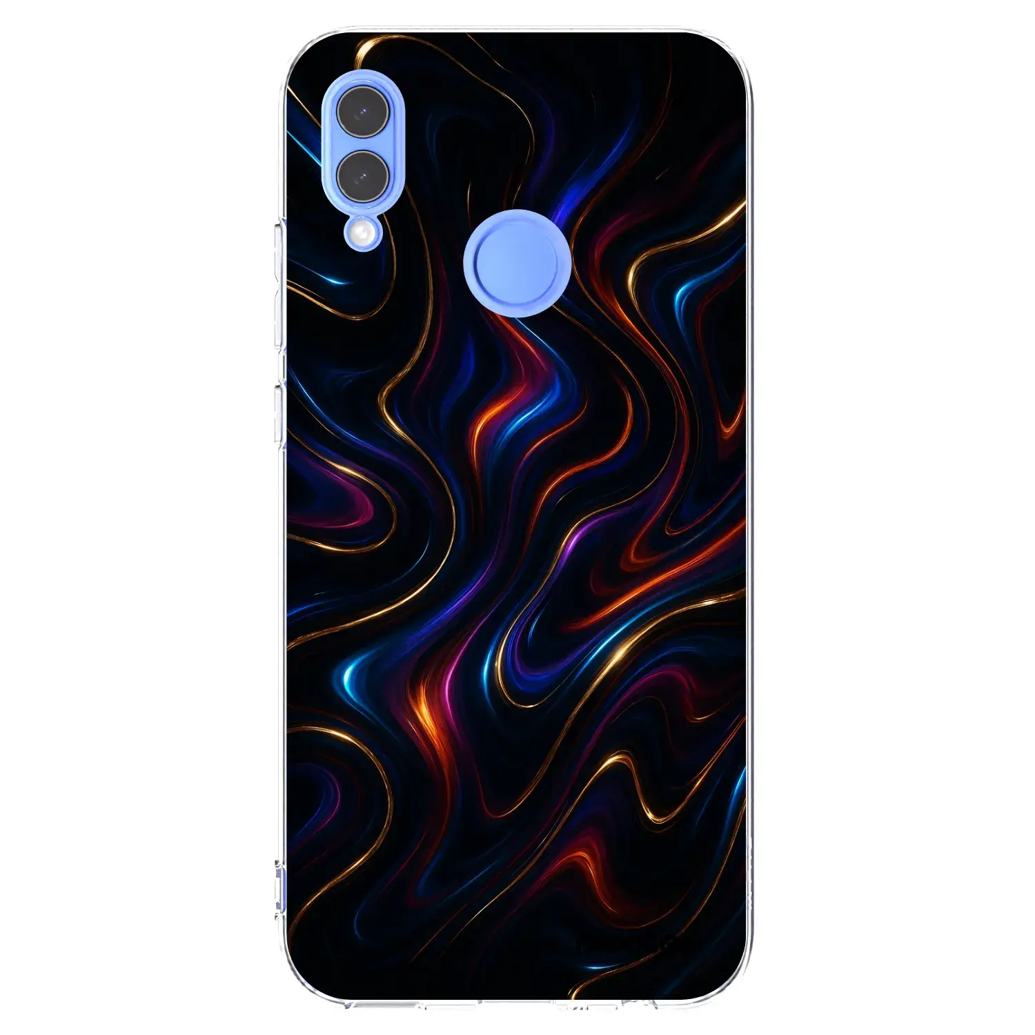 Silikonový průhledný obal pro Honor 10 Lite - Noir
