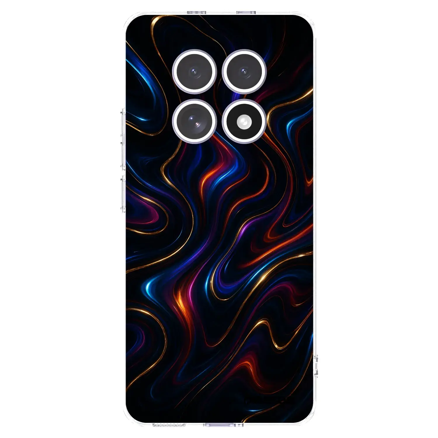 Silikonový průhledný obal pro Xiaomi Redmi Note 15 4G - Noir