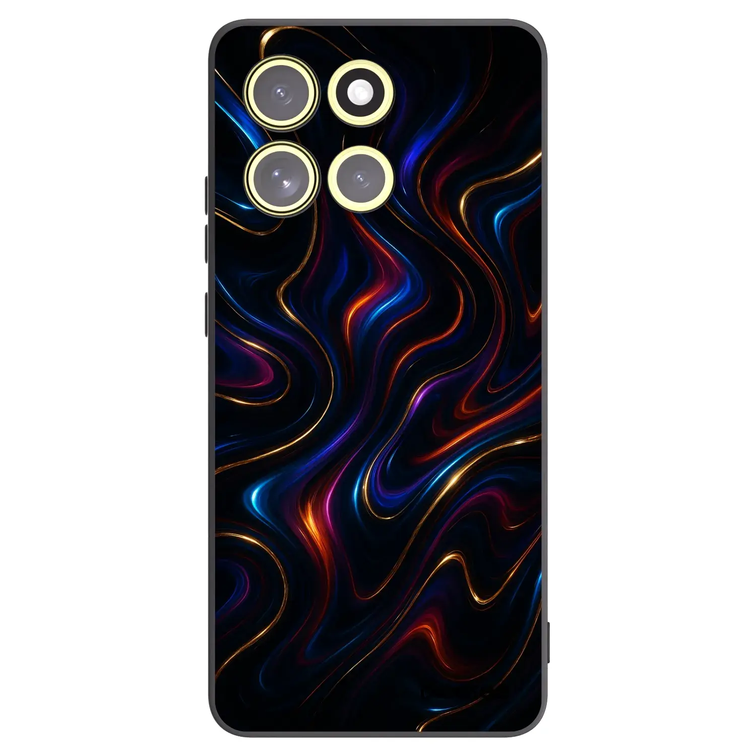 Silikonový černý obal pro Motorola Moto G86 Power 5G - Noir