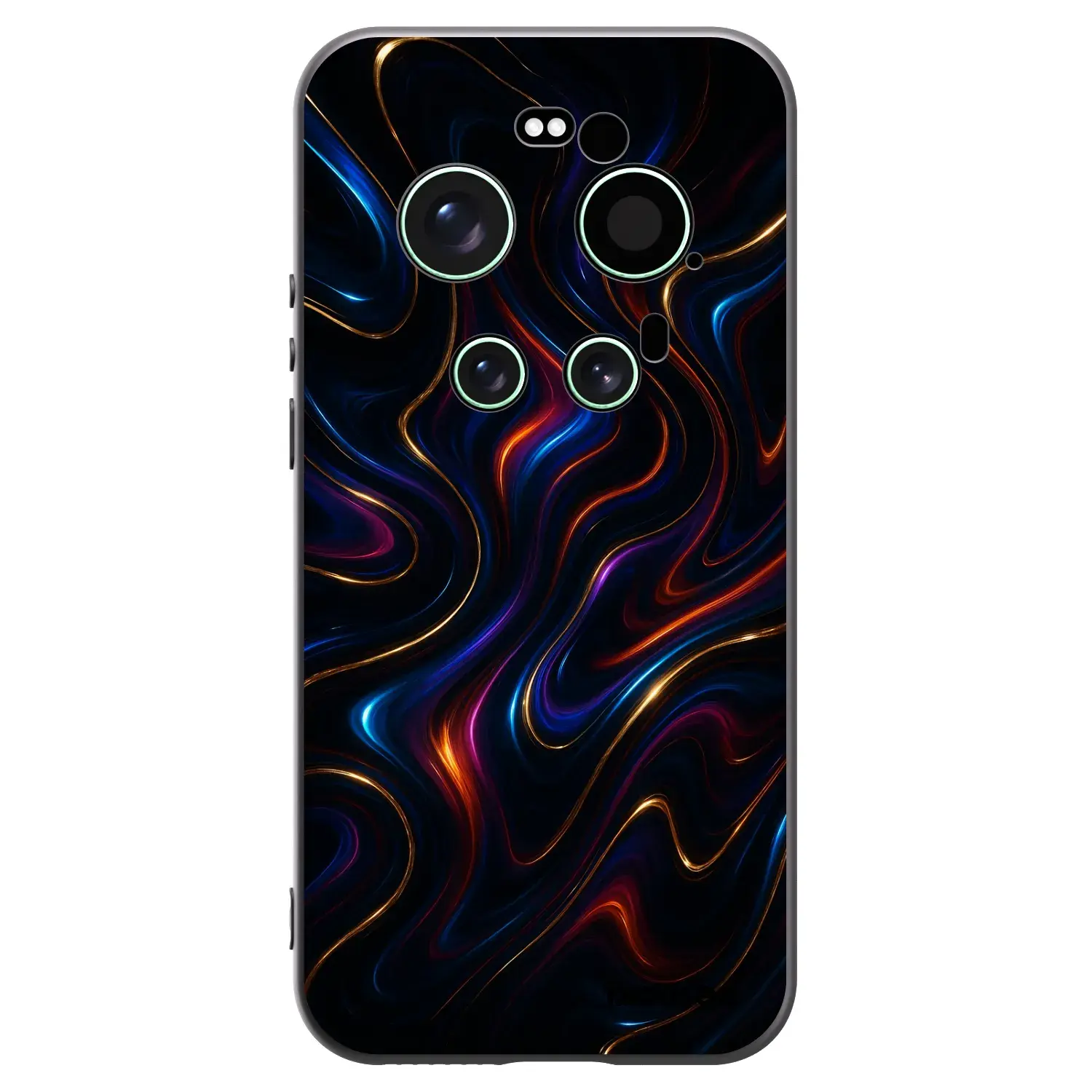 Silikonový černý obal pro Xiaomi 17 Ultra - Noir