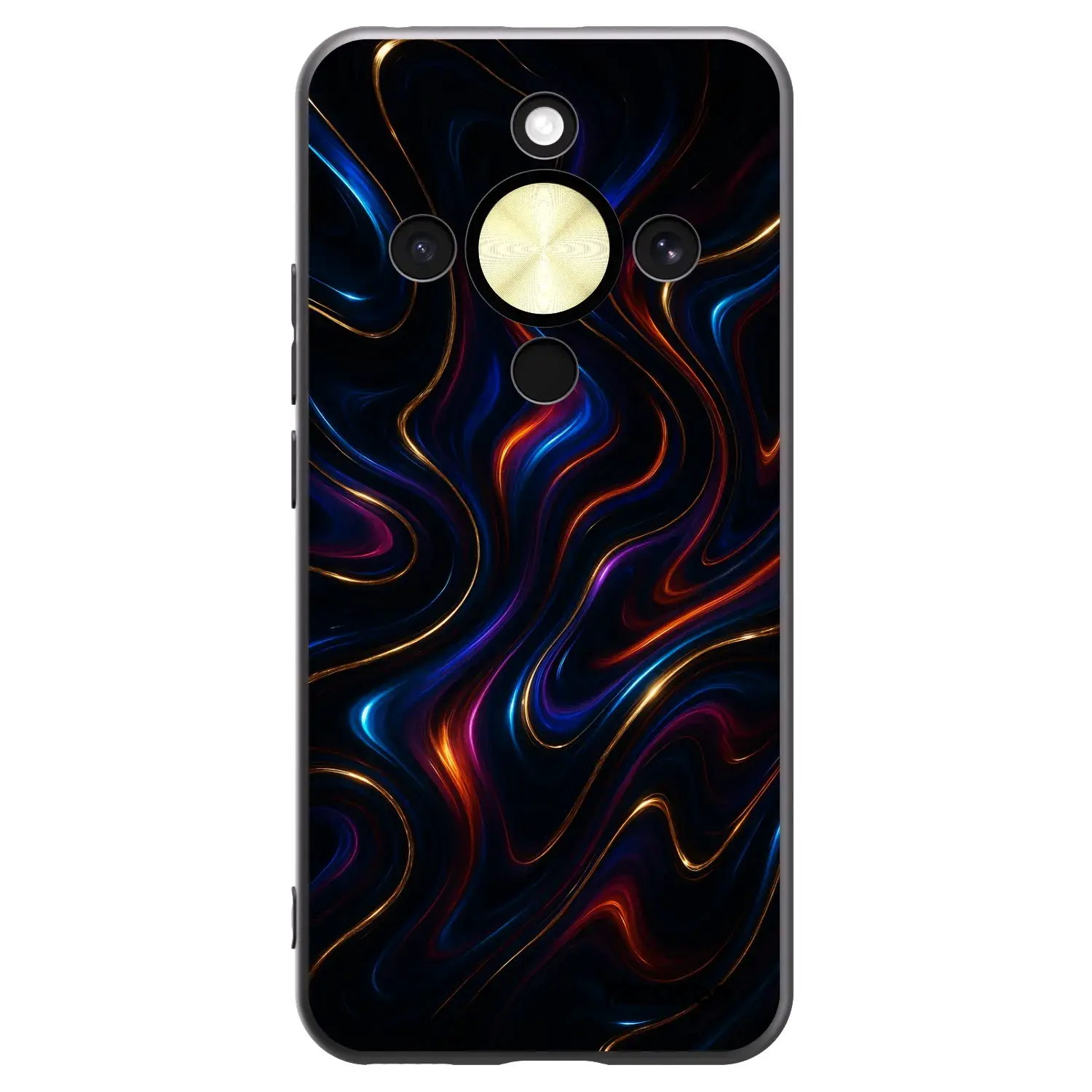 Silikonový černý obal pro Honor Magic8 Lite 5G - Noir