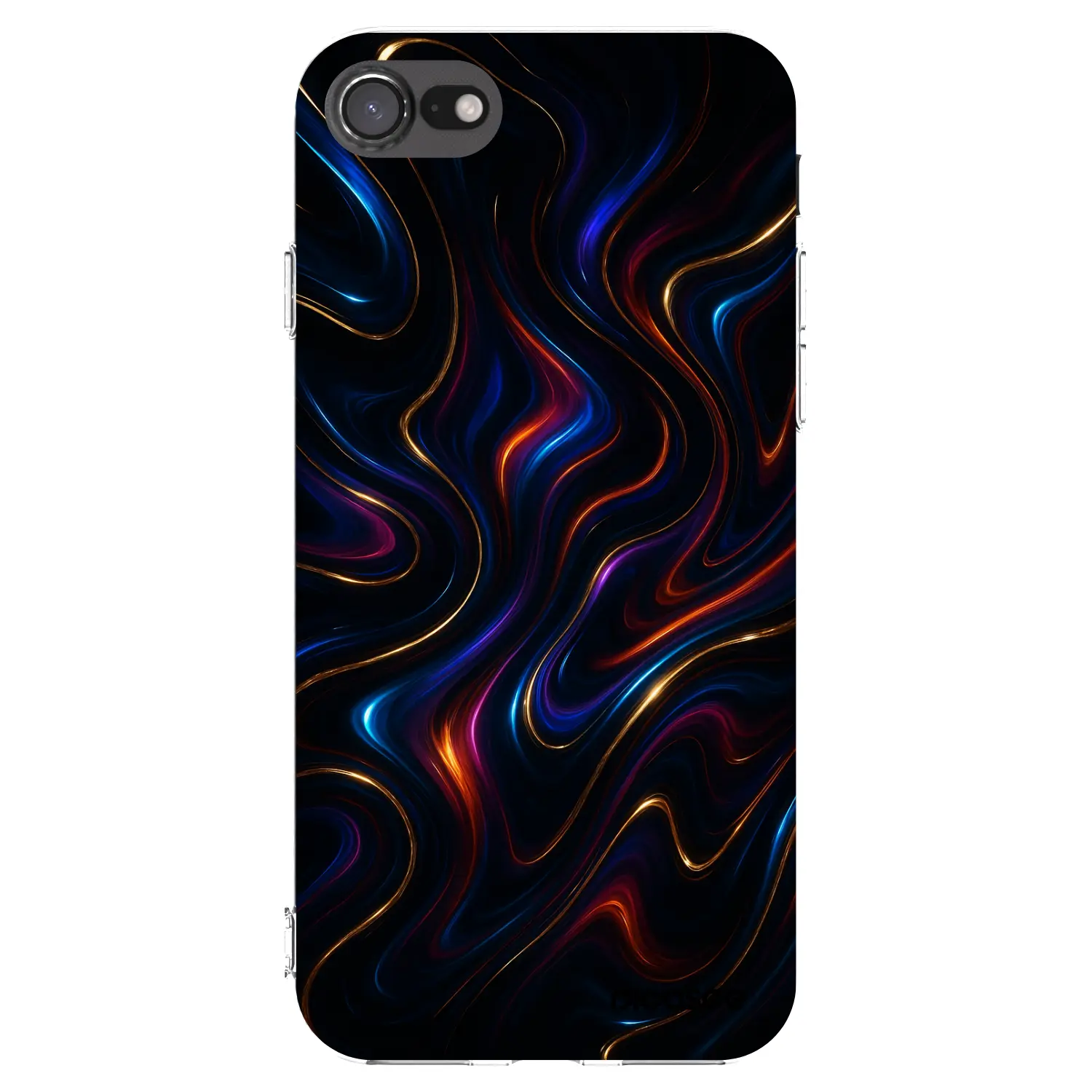Silikonový průhledný obal pro Apple iPhone SE 2020 - Noir