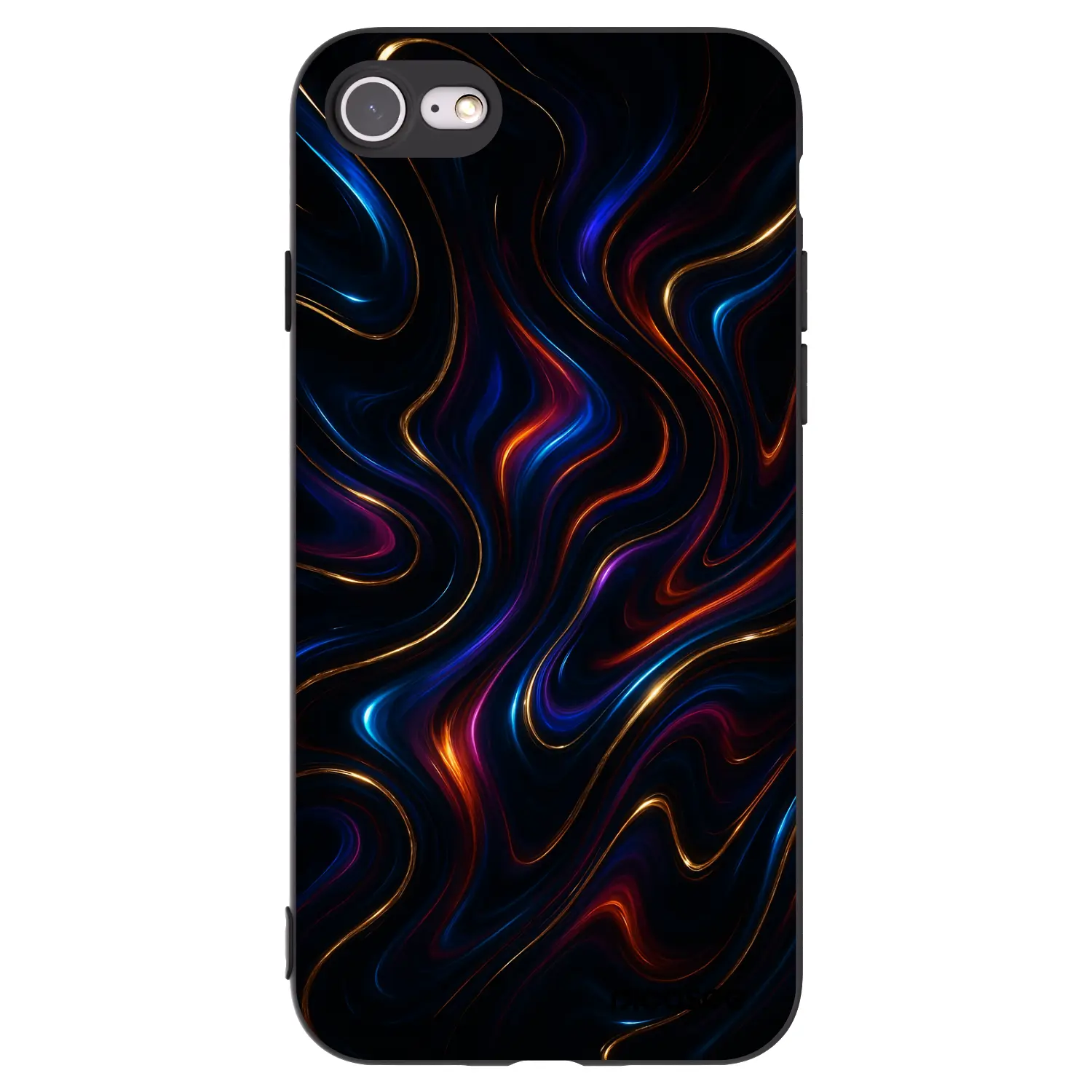 Silikonový černý obal pro Apple iPhone SE 2020 - Noir