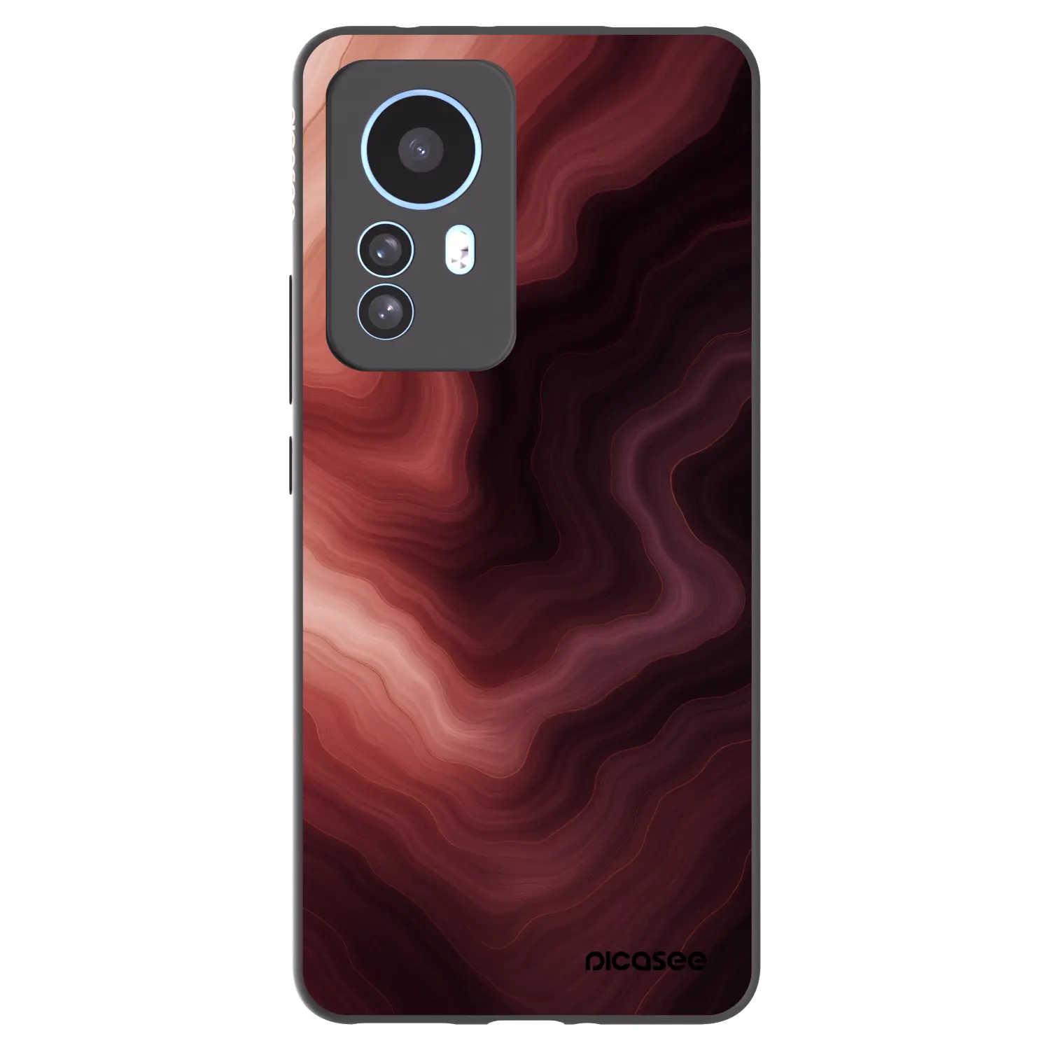 Silikonový černý obal pro Xiaomi 12T Pro - Rouge