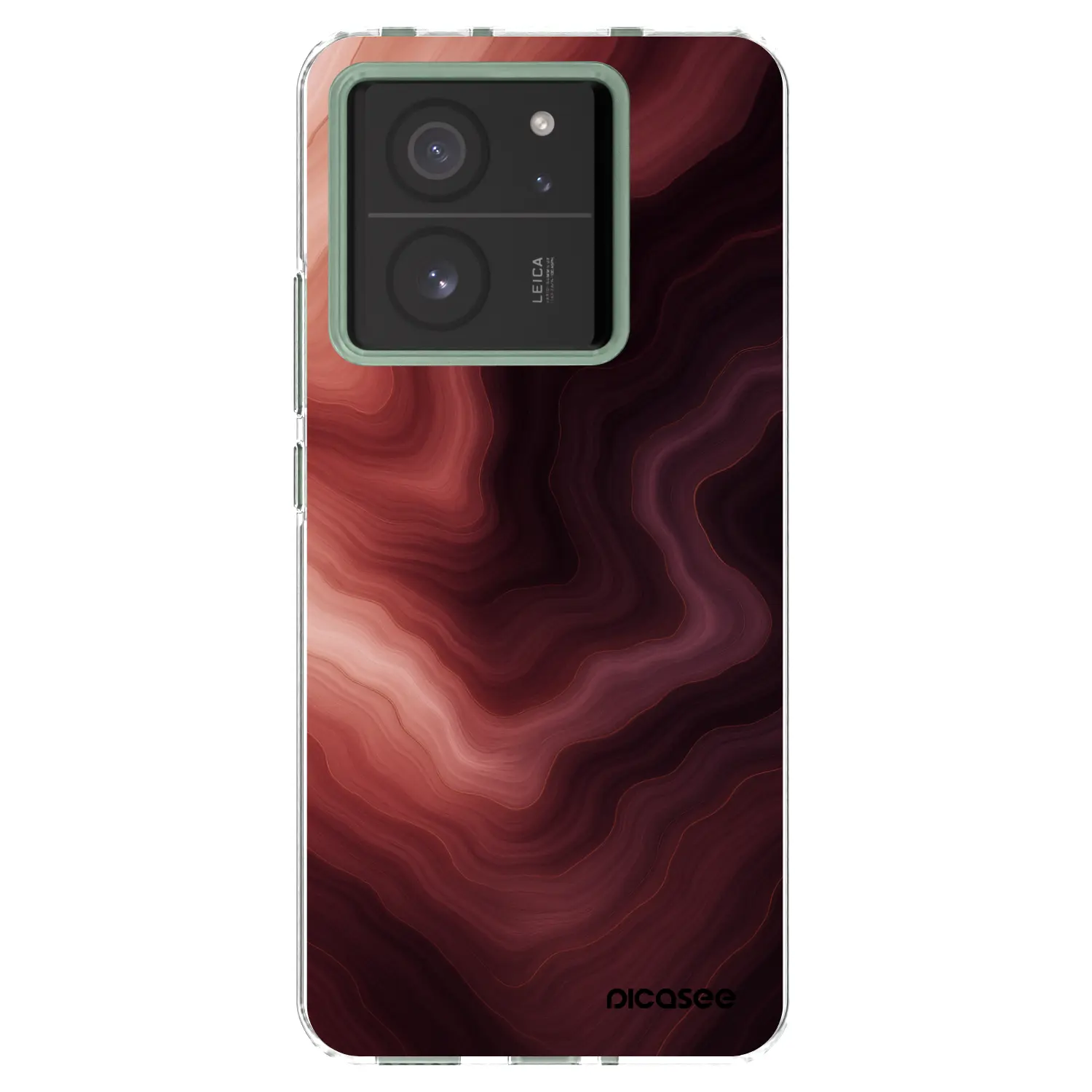 Silikonový průhledný obal pro Xiaomi 13T Pro - Rouge