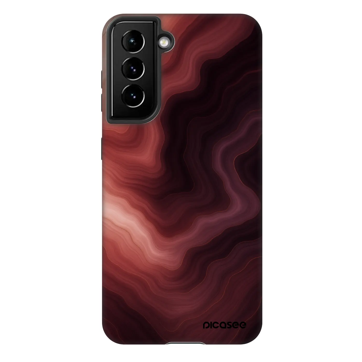 Fashion Case pro Samsung Galaxy S22 5G - Rouge