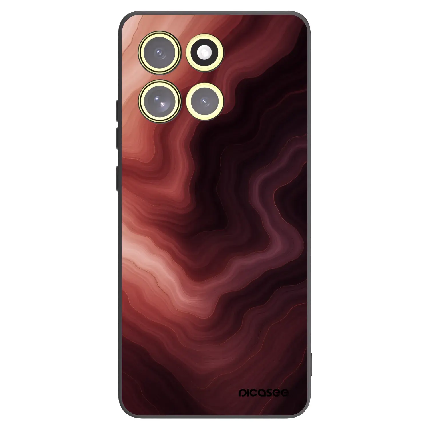Silikonový černý obal pro Motorola Moto G86 Power 5G - Rouge