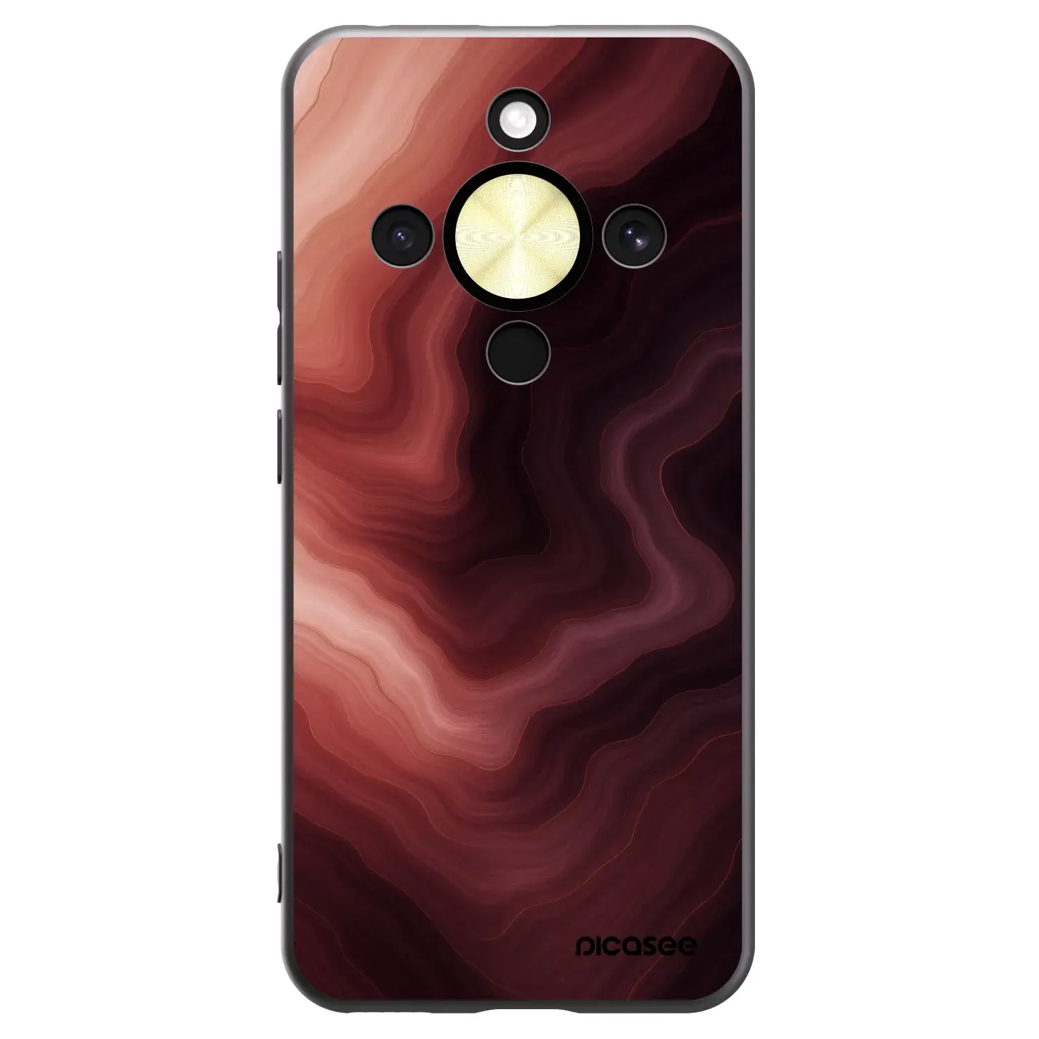 Silikonový černý obal pro Honor Magic8 Lite 5G - Rouge