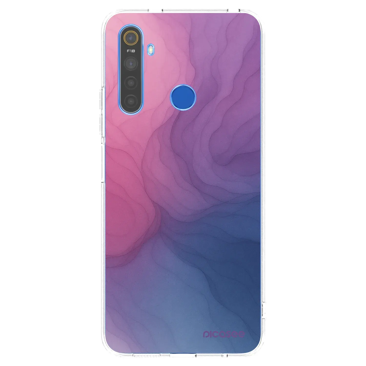 Silikonový průhledný obal pro Realme 5 - Silk