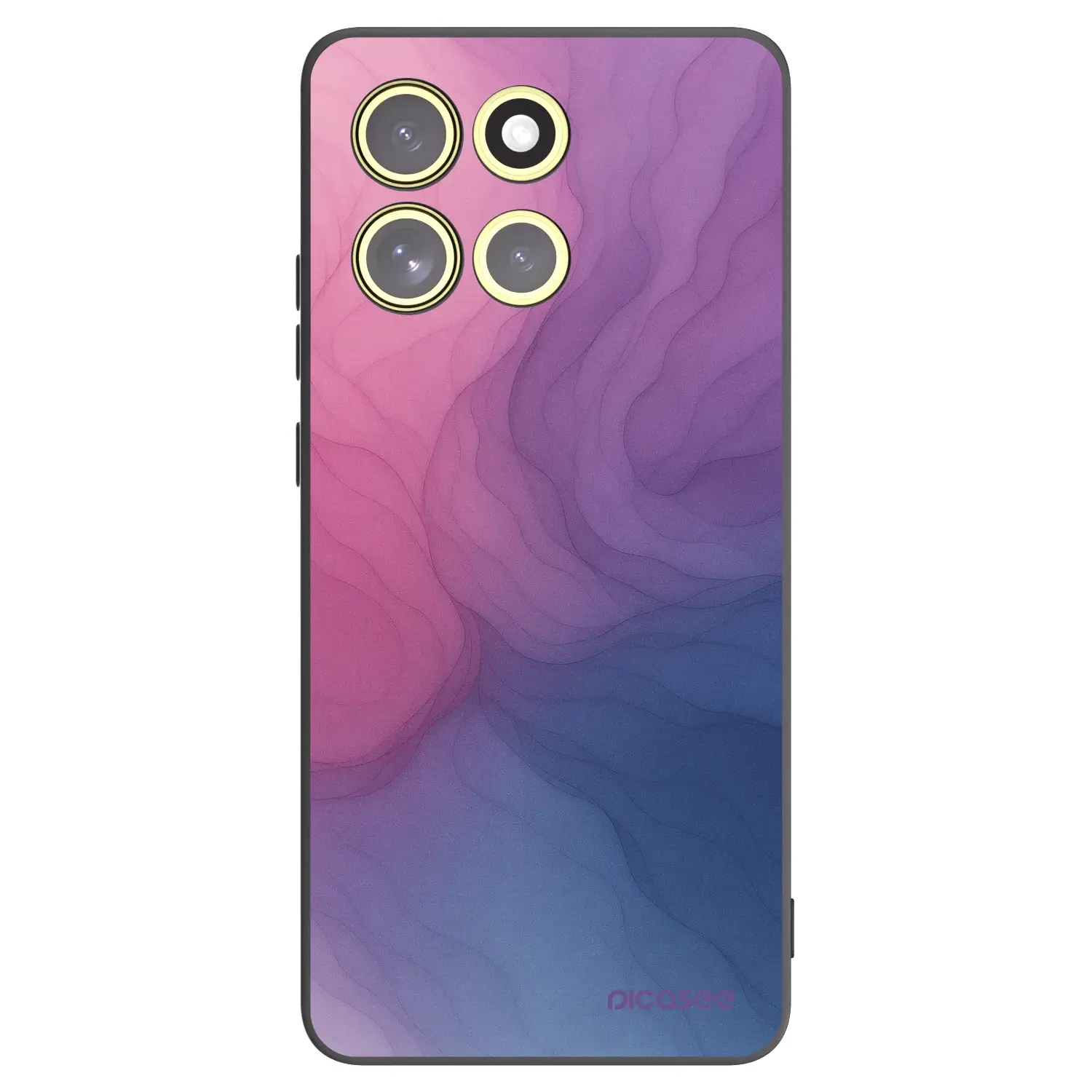 Silikonový černý obal pro Motorola Moto G86 Power 5G - Silk