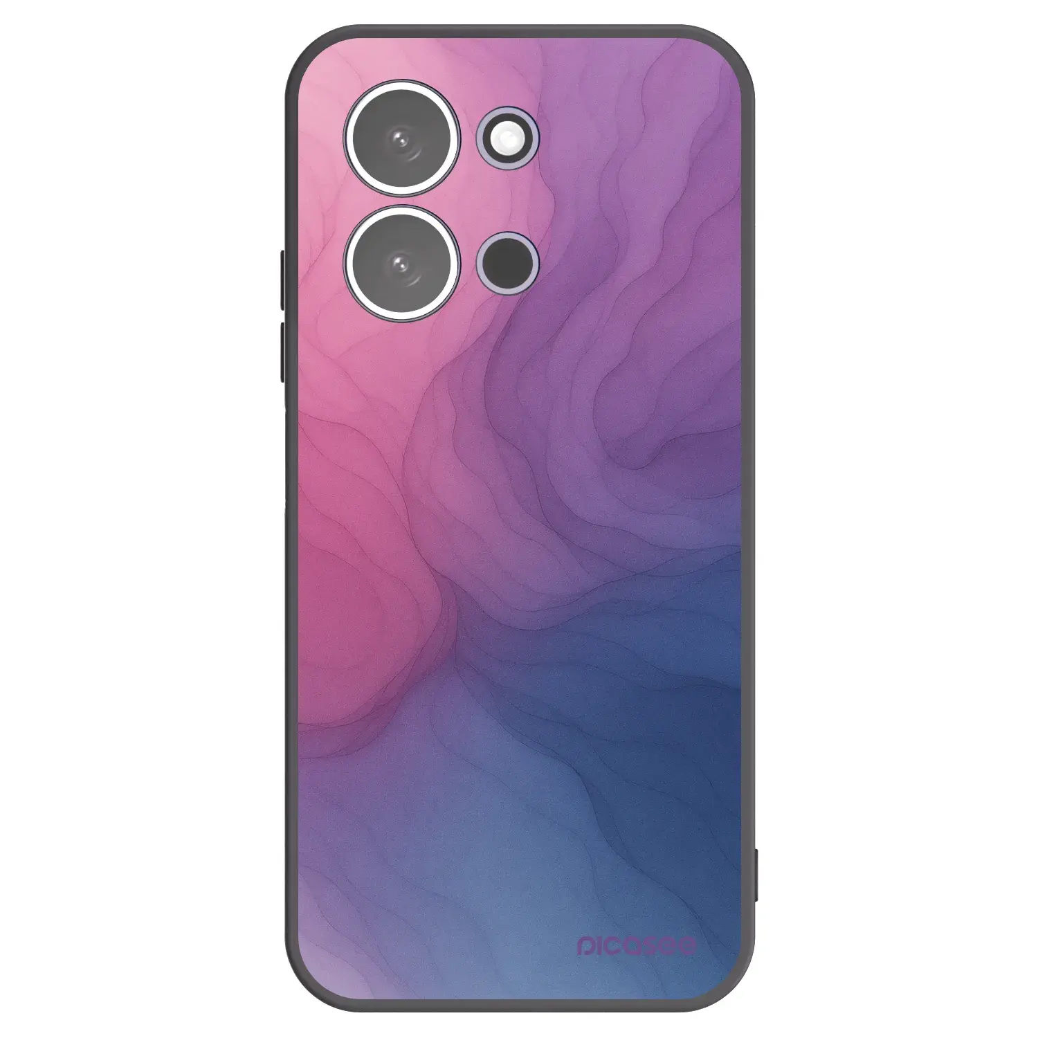 Silikonový černý obal pro Xiaomi Redmi 15C 5G - Silk