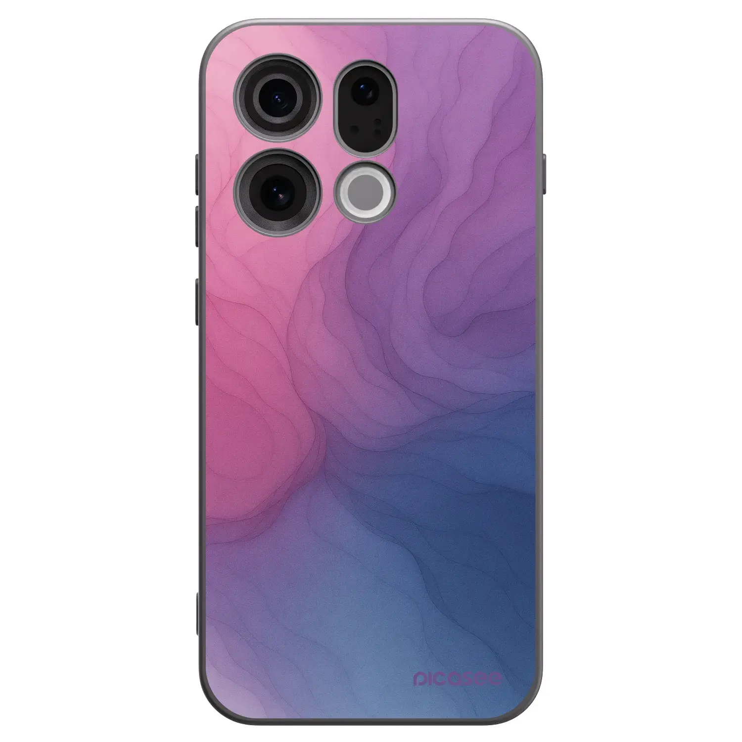 Silikonový černý obal pro OPPO Find X9 - Silk
