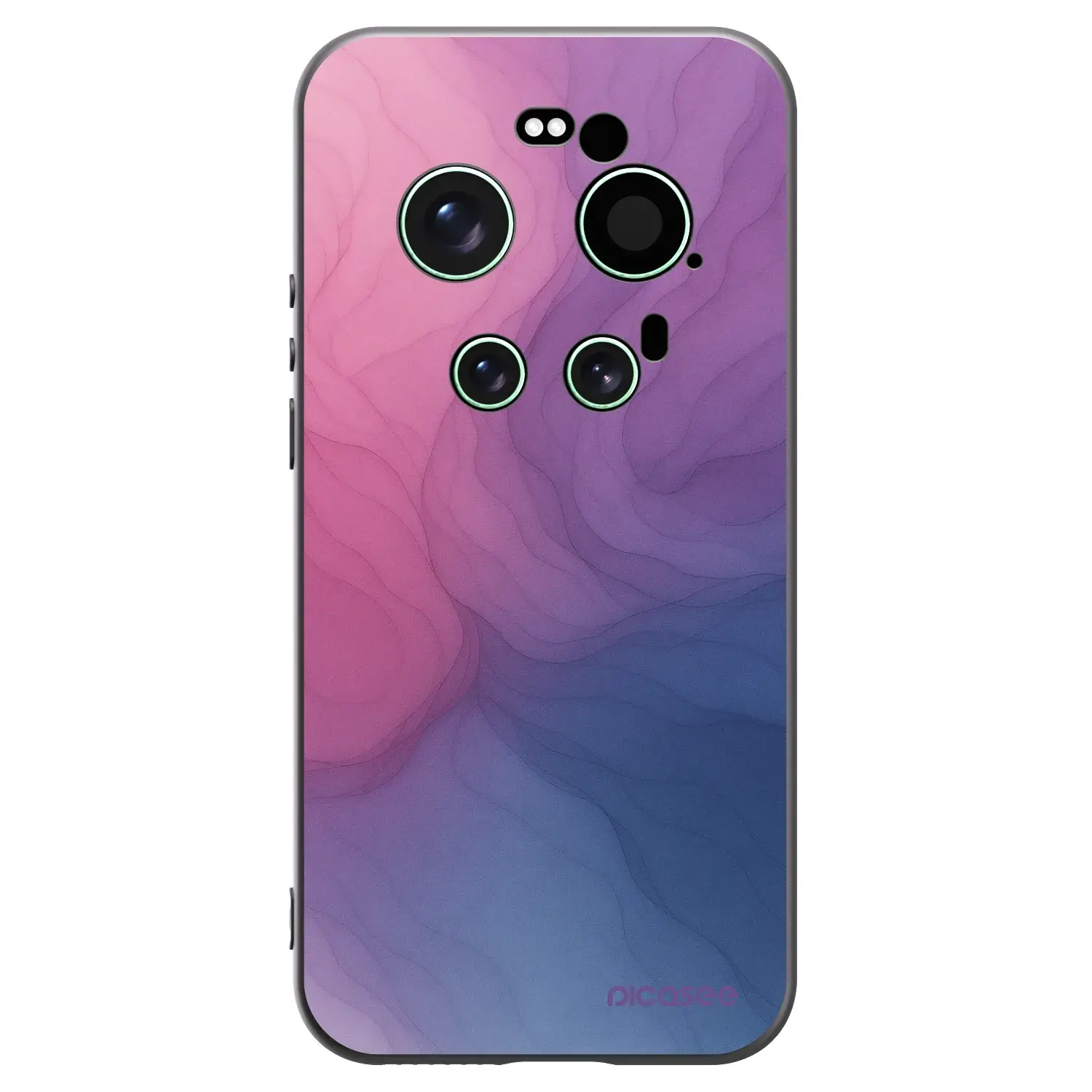 Silikonový černý obal pro Xiaomi 17 Ultra - Silk