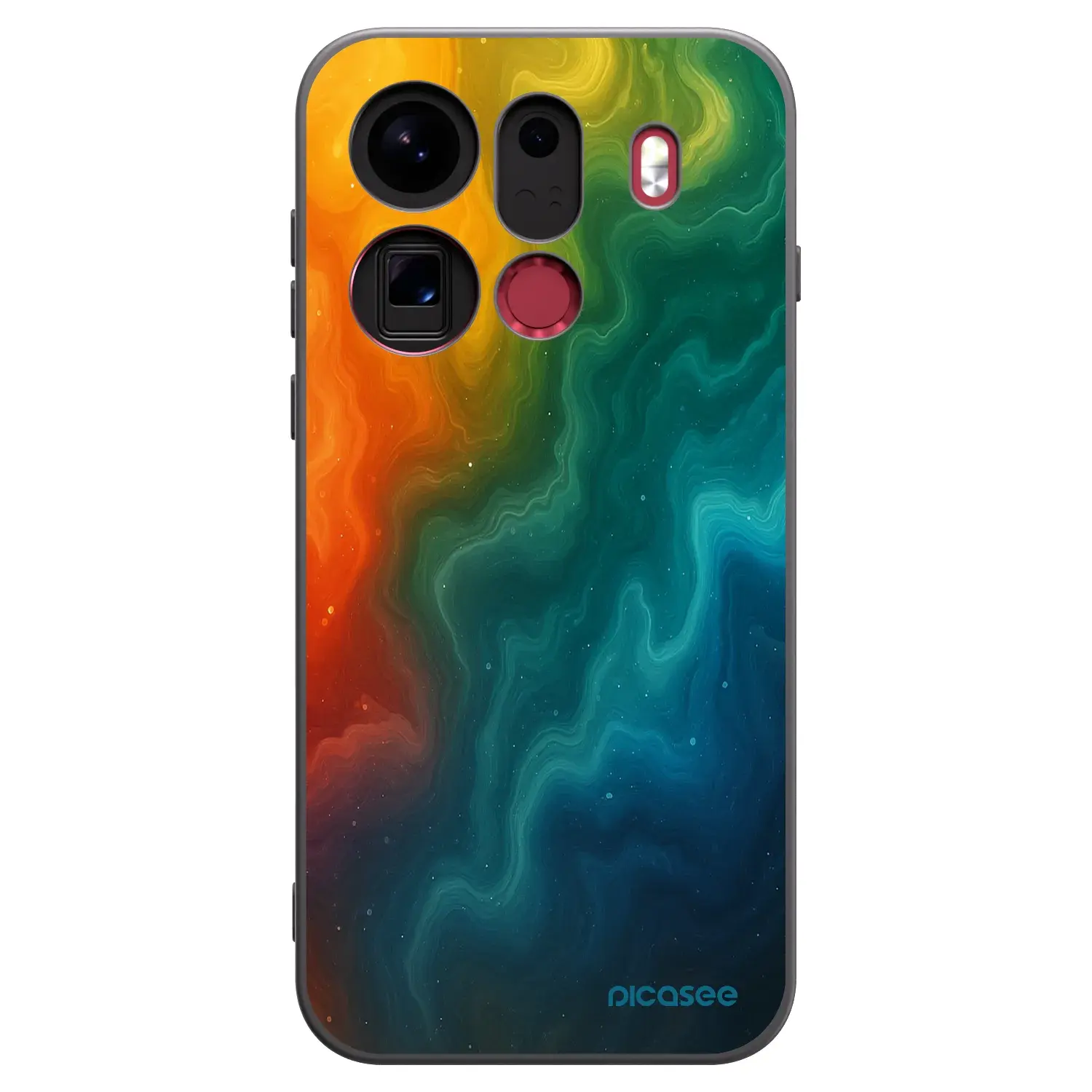 Silikonový černý obal pro OPPO Find X9 Pro - Solar