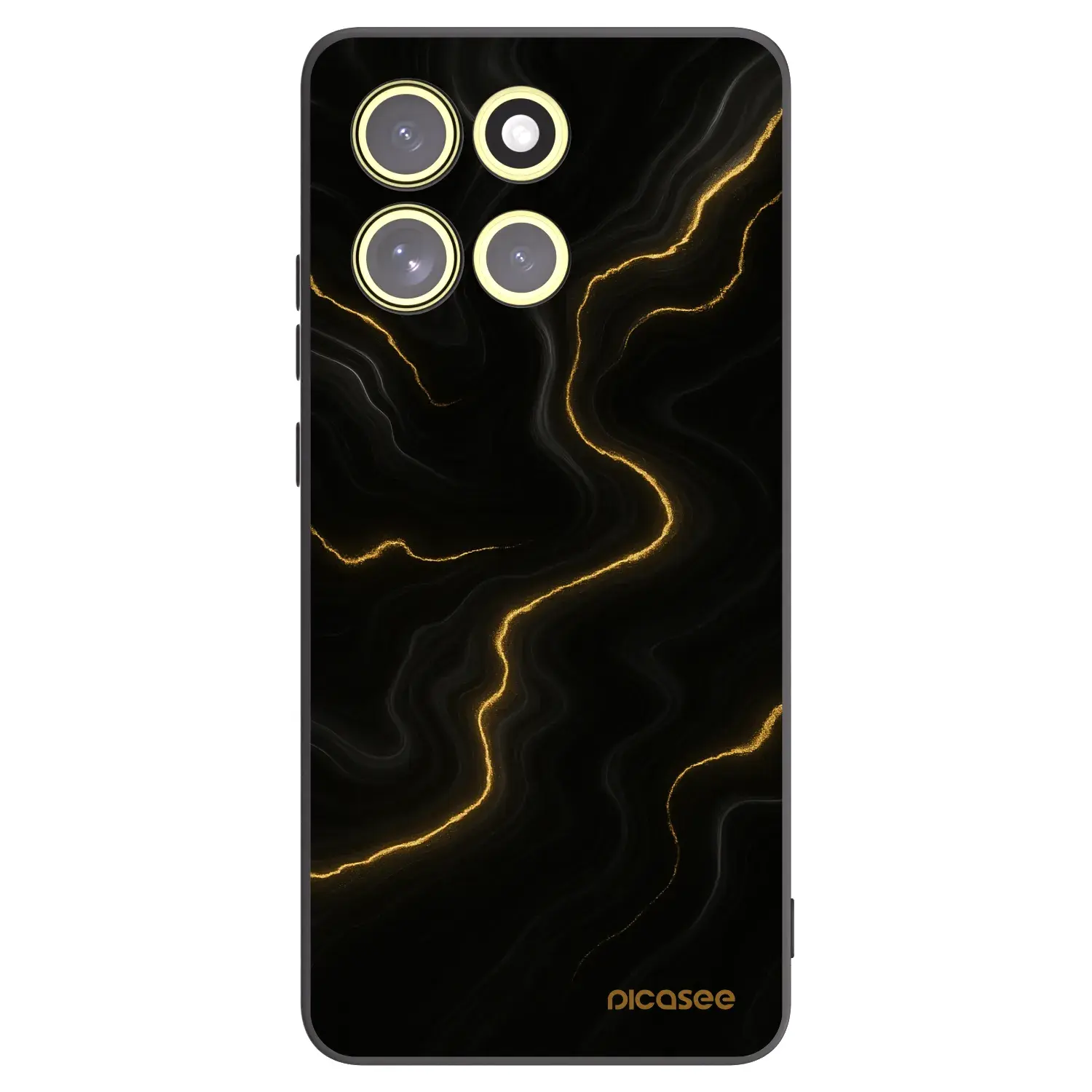 Silikonový černý obal pro Motorola Moto G86 Power 5G - Thunder
