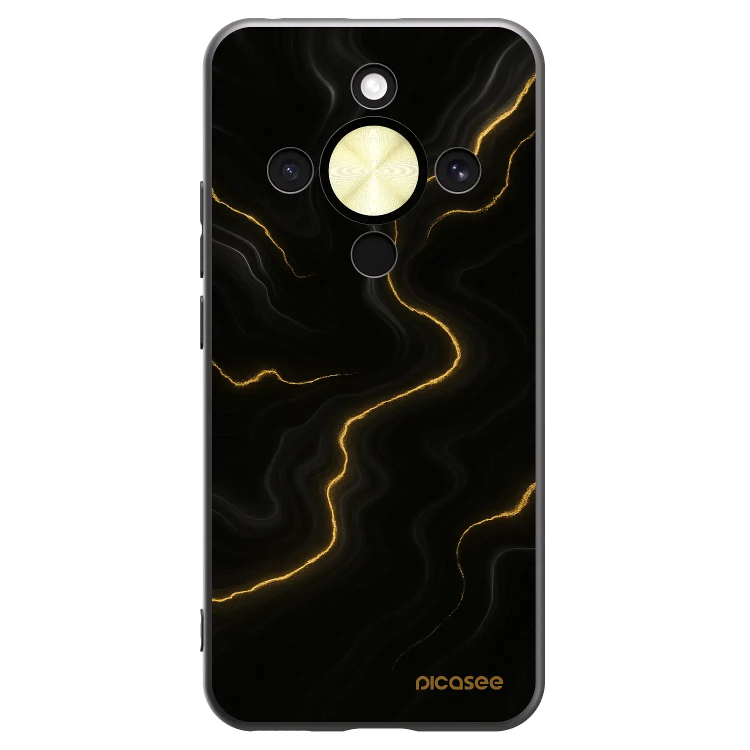 Silikonový černý obal pro Honor Magic8 Lite 5G - Thunder