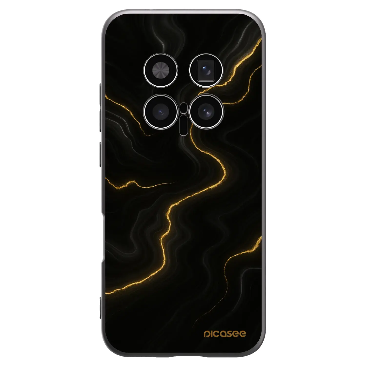 Silikonový černý obal pro Honor Magic8 Pro 5G - Thunder